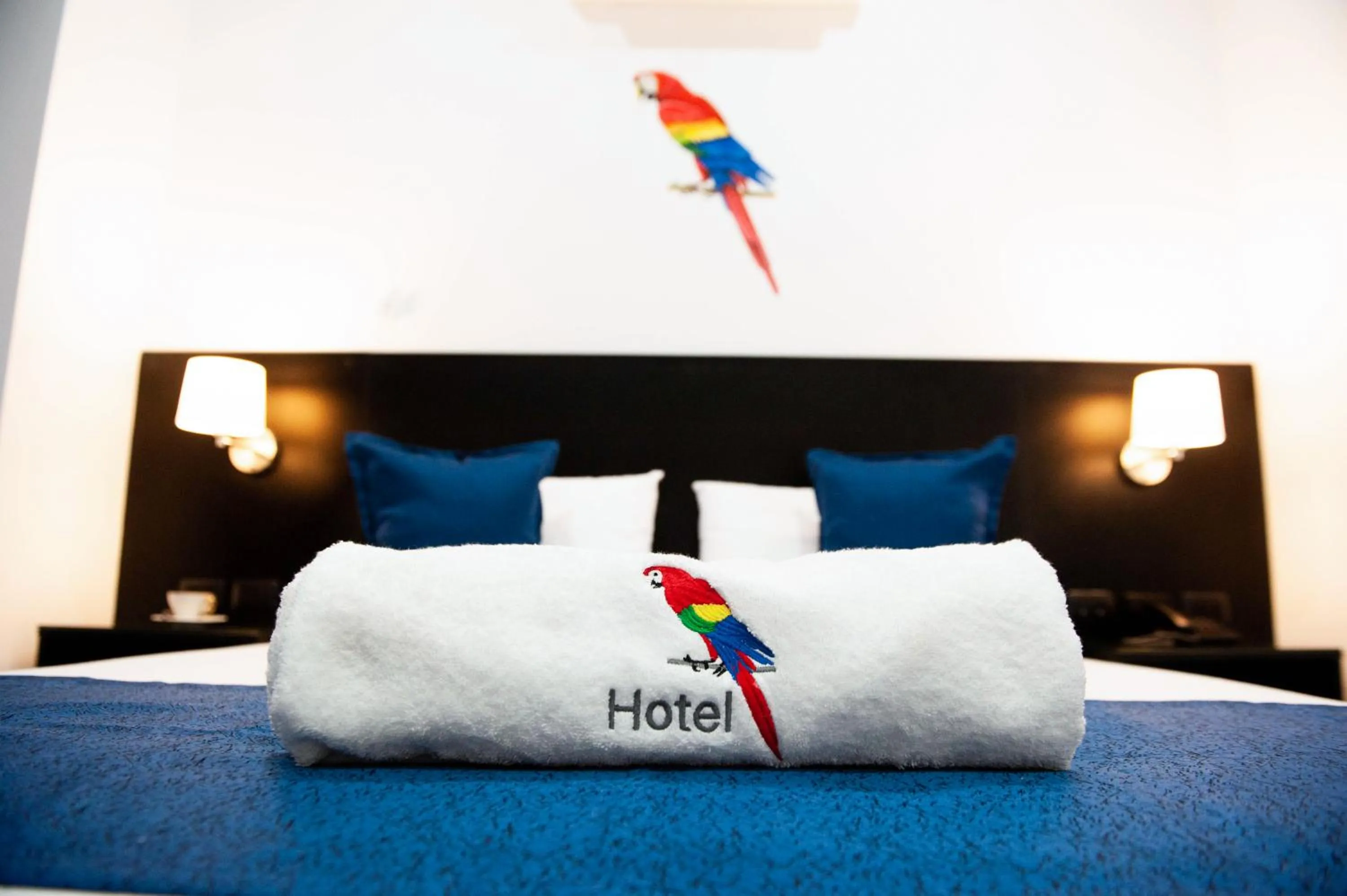 Decorative detail, Bed in Hotel Boutique Papagayo