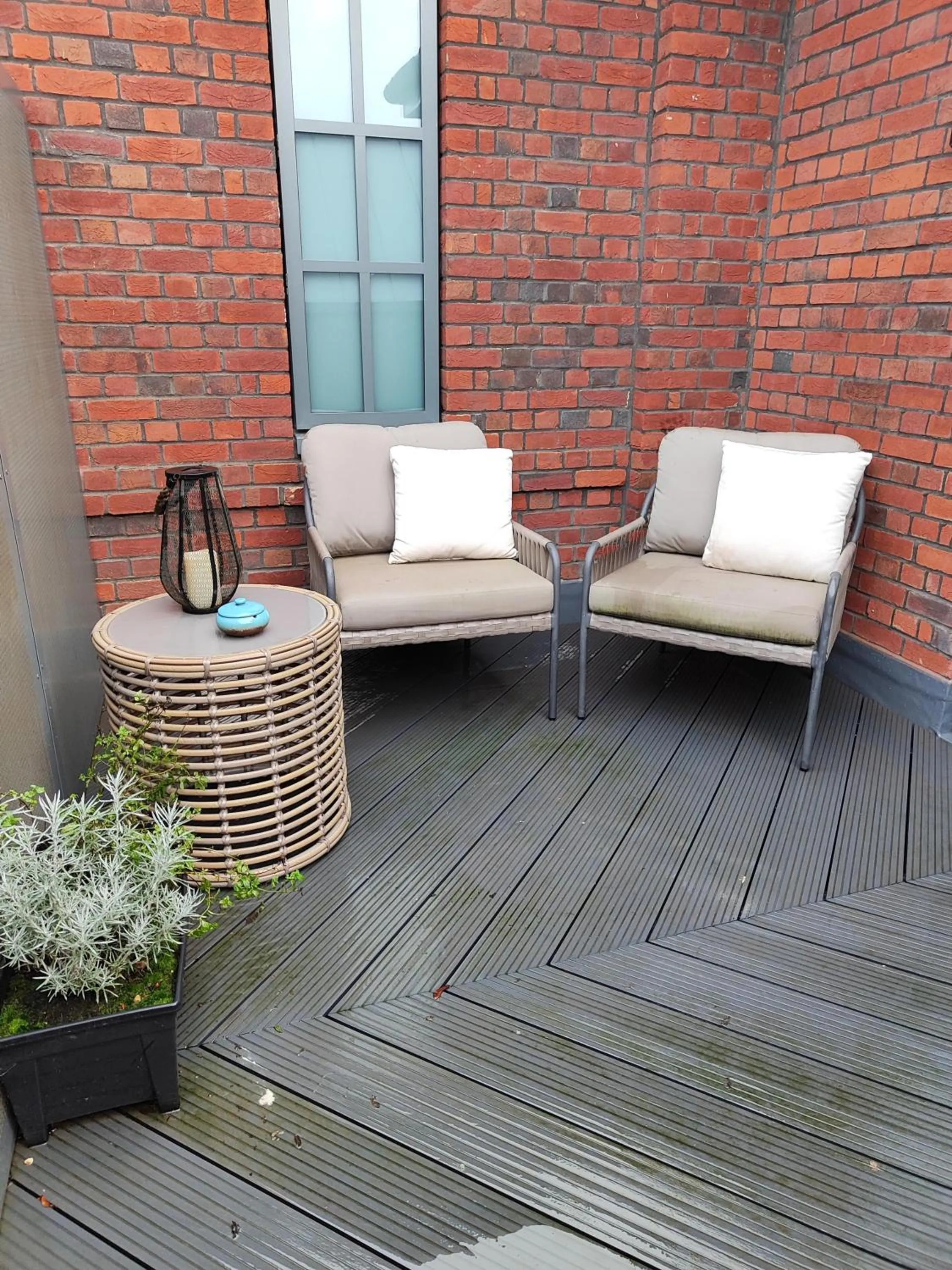 Balcony/Terrace in The Heyford Hotel