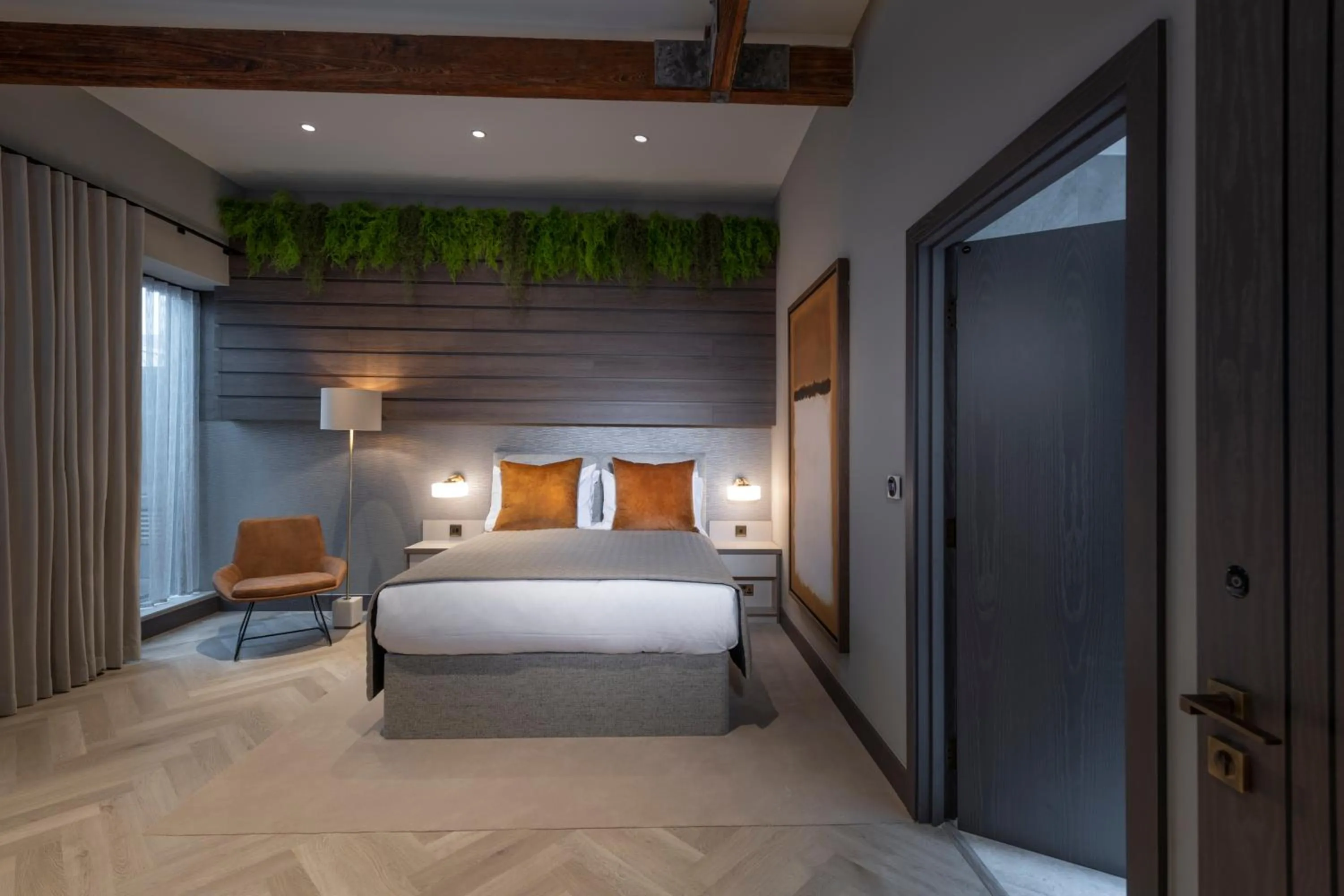 Bedroom, Bed in The Heyford Hotel