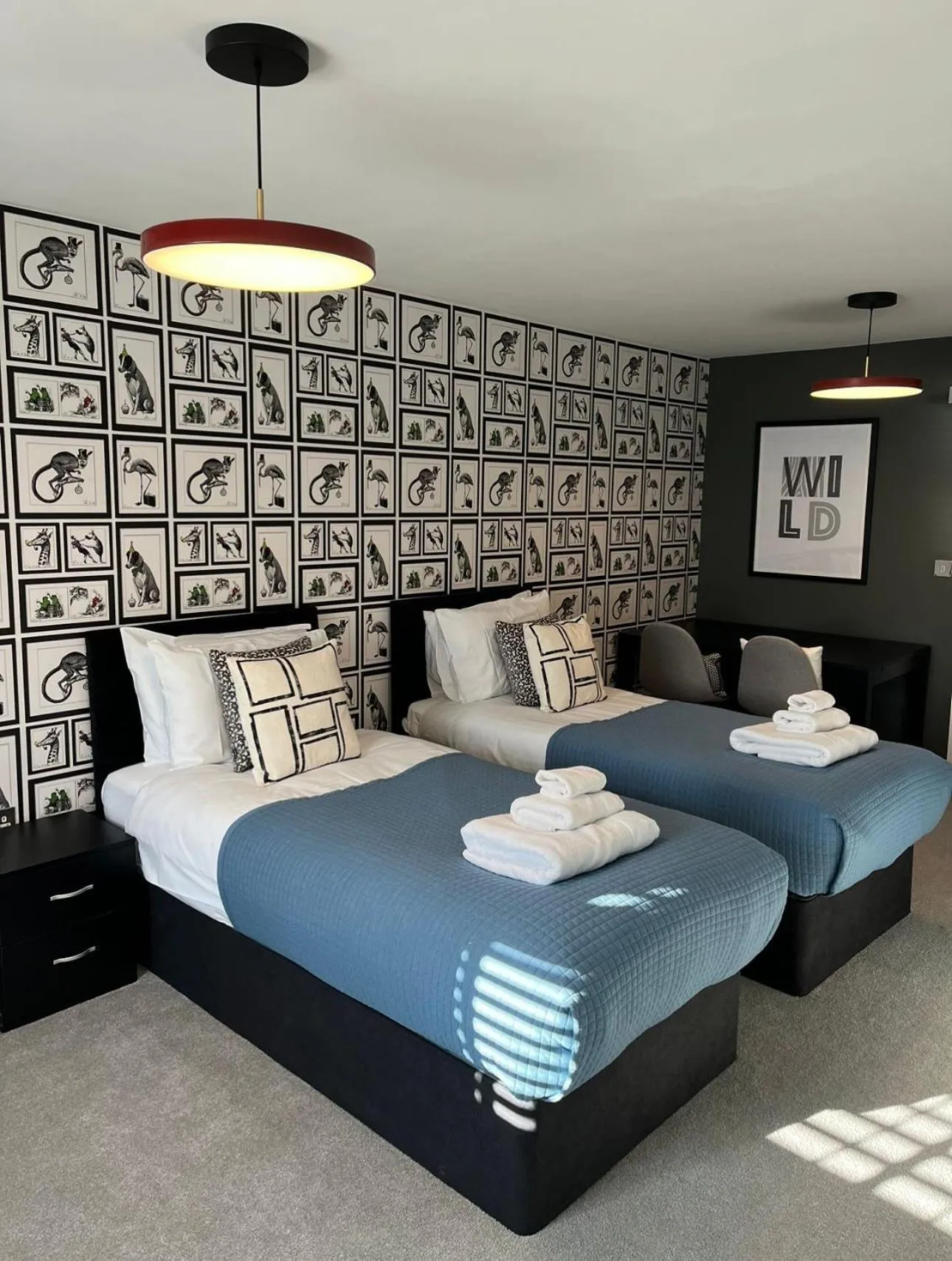 Bedroom, Bed in The Heyford Hotel