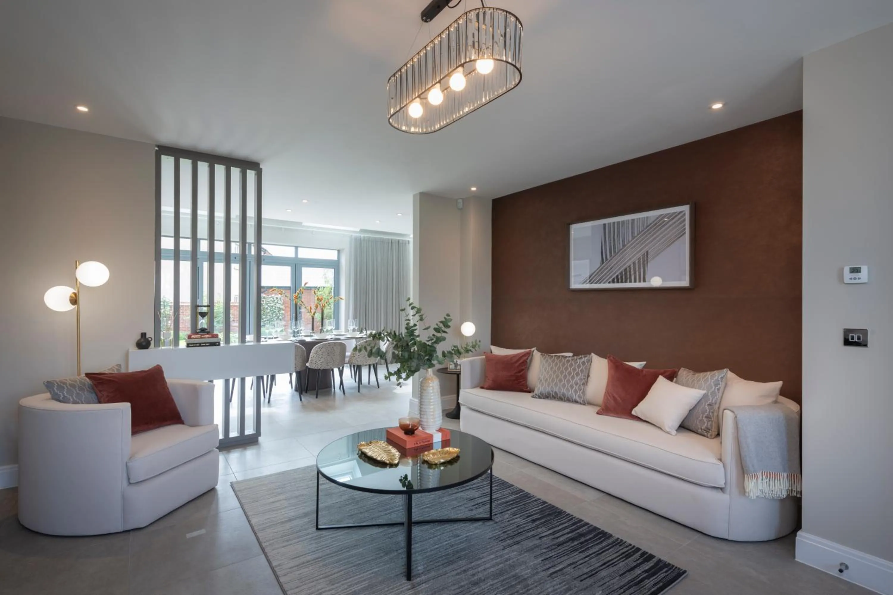 Living room in The Heyford Hotel