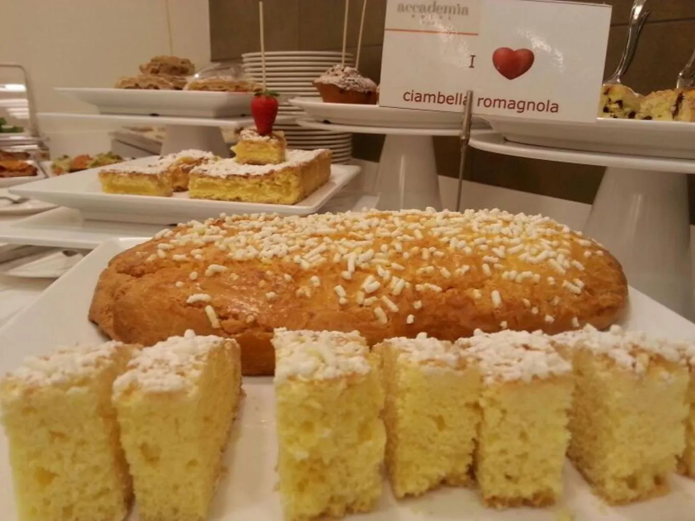 Food close-up in Accademia Hotel