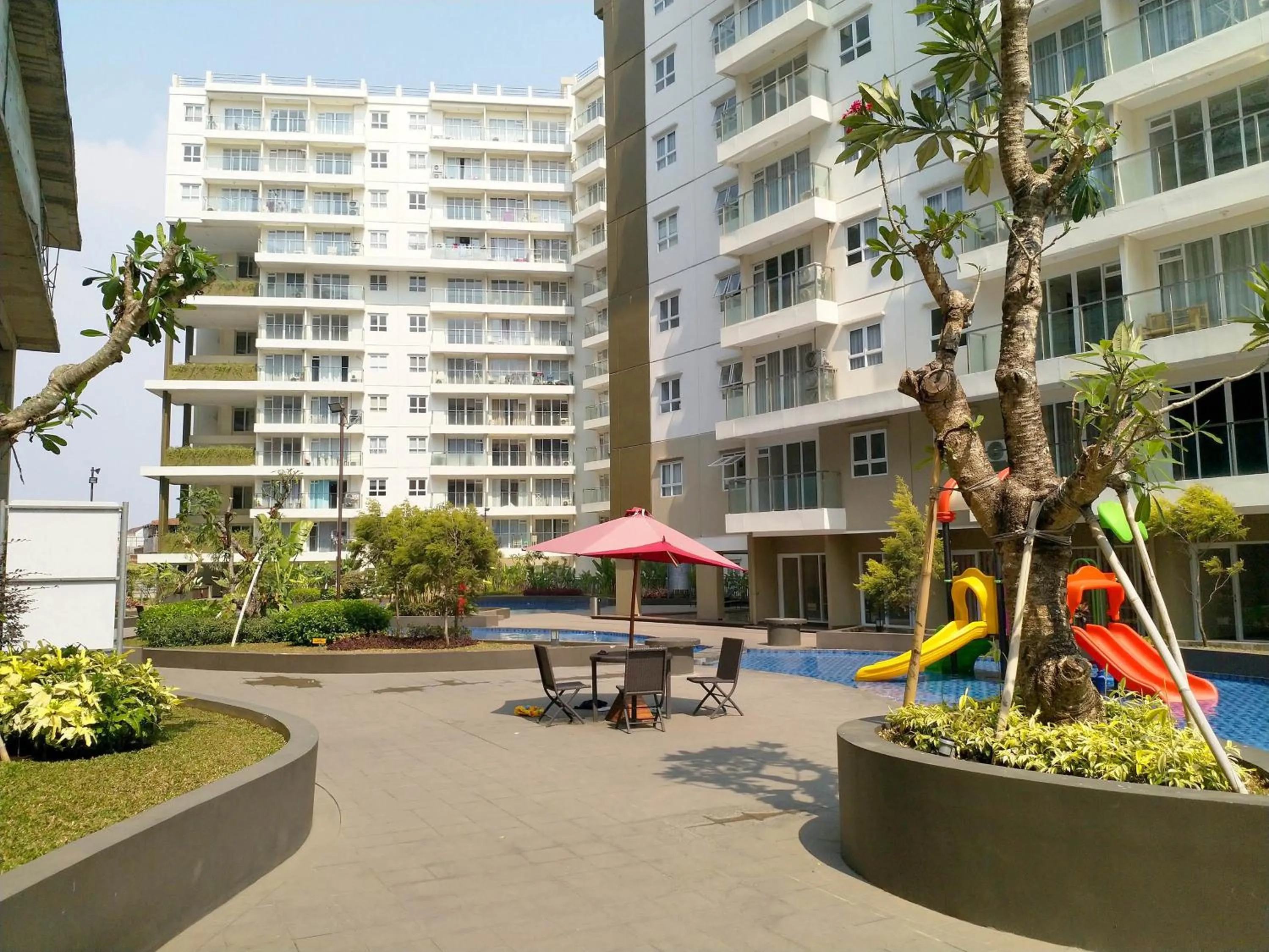 Children play ground in High Livin Apartment Pasteur
