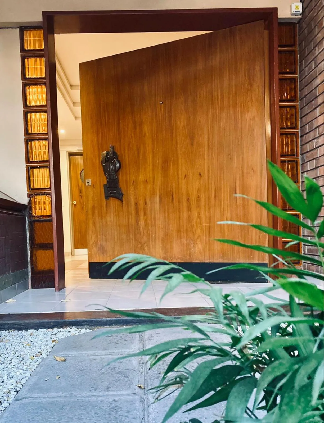 Facade/entrance in Casa Reconquista