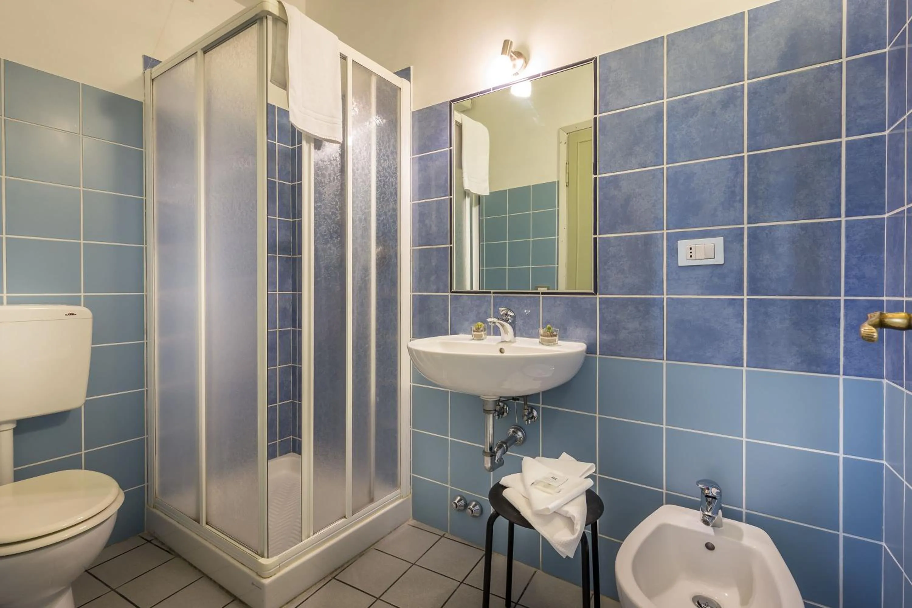 Bathroom in Hotel Ferretti