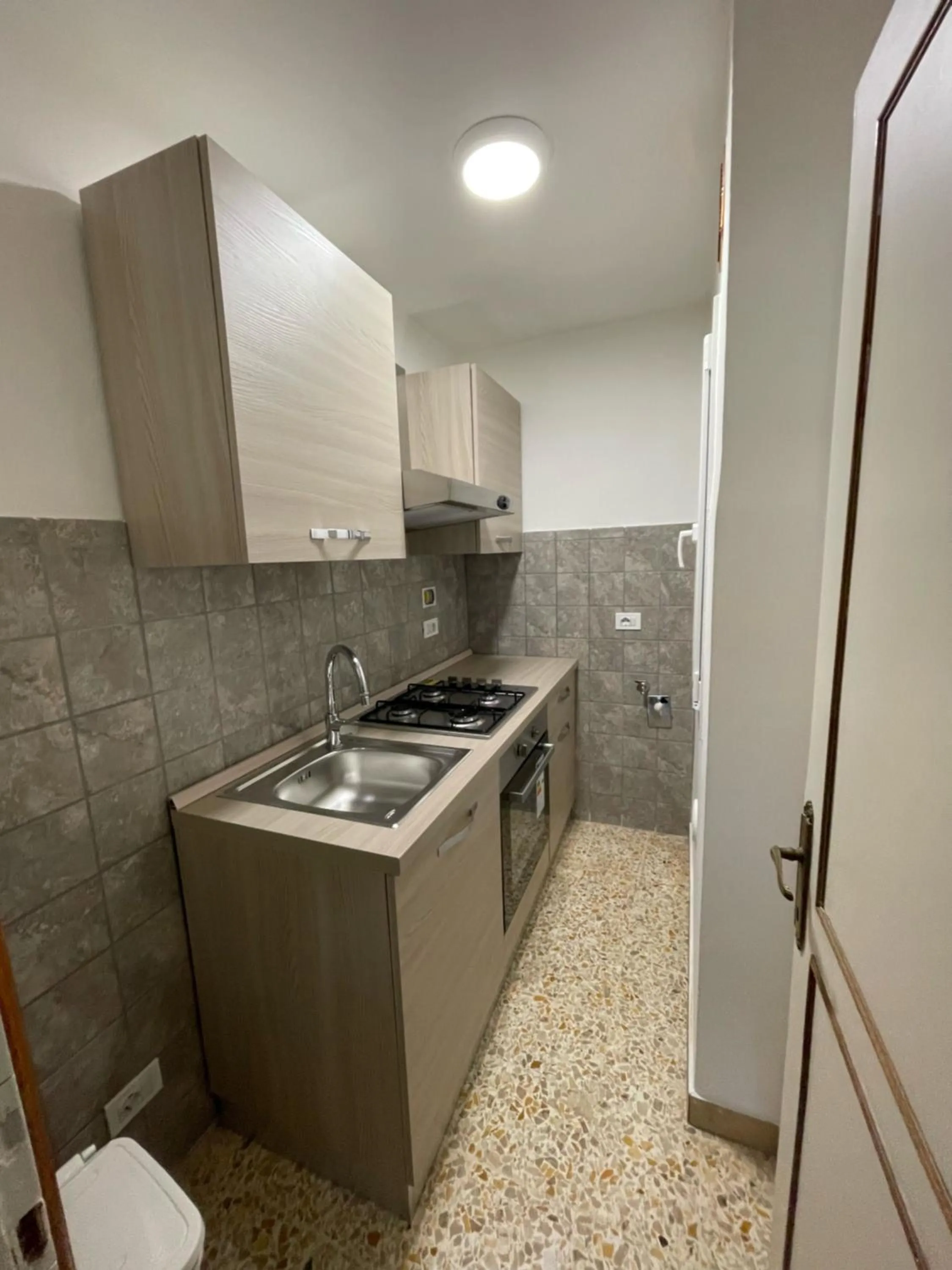 Kitchen or kitchenette in Hotel Ferretti