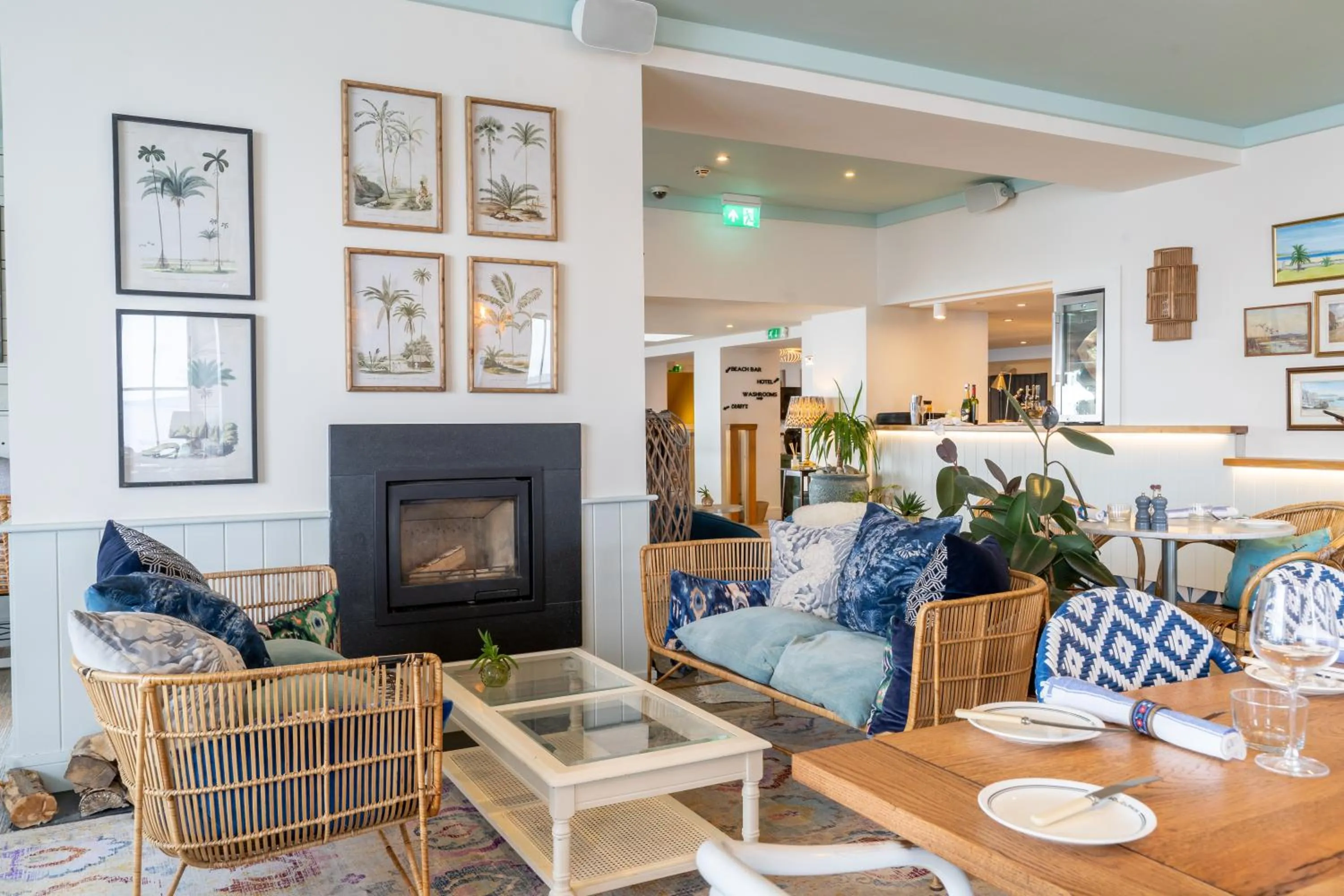 Seating area in The Godolphin Hotel
