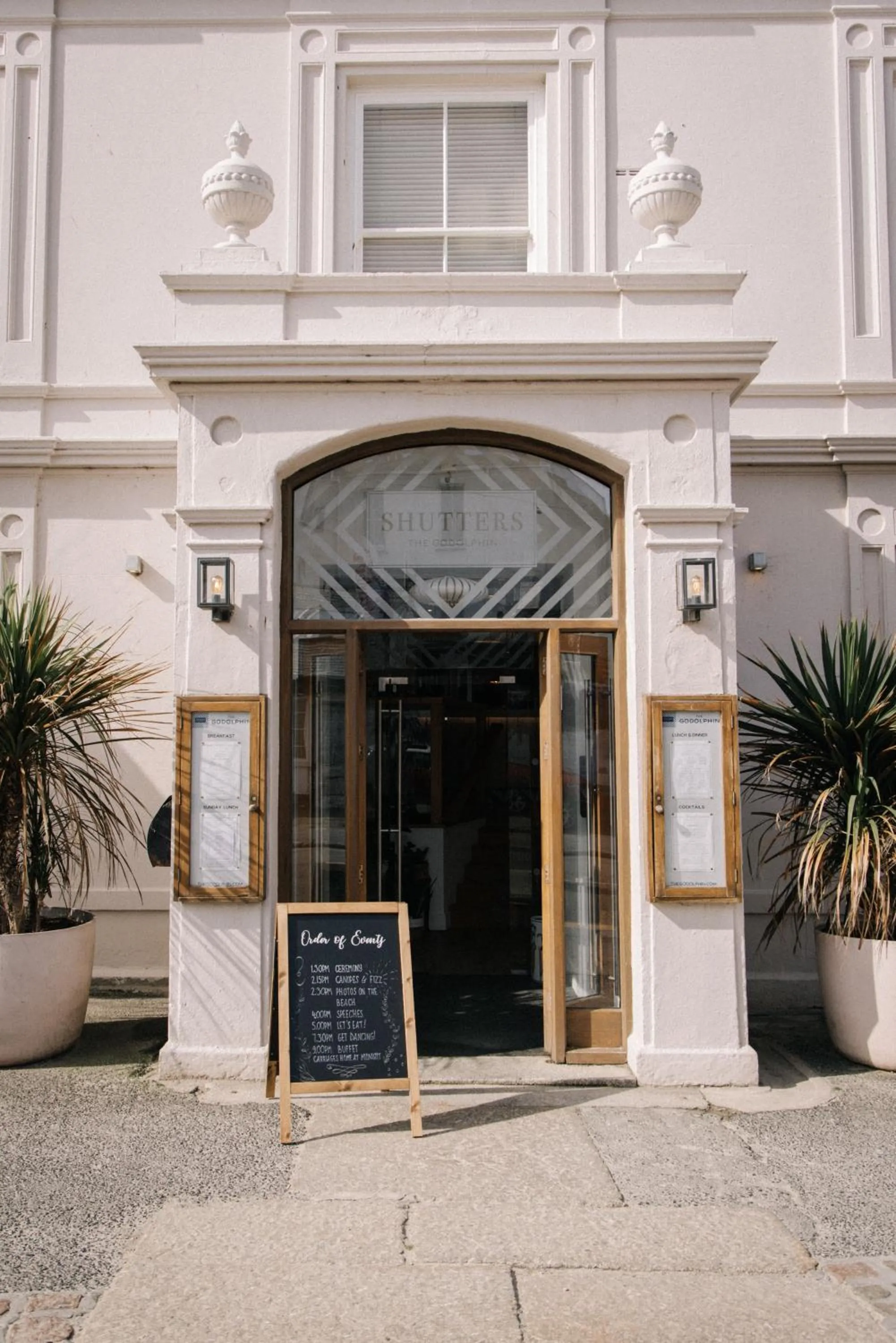 Facade/entrance in The Godolphin Hotel