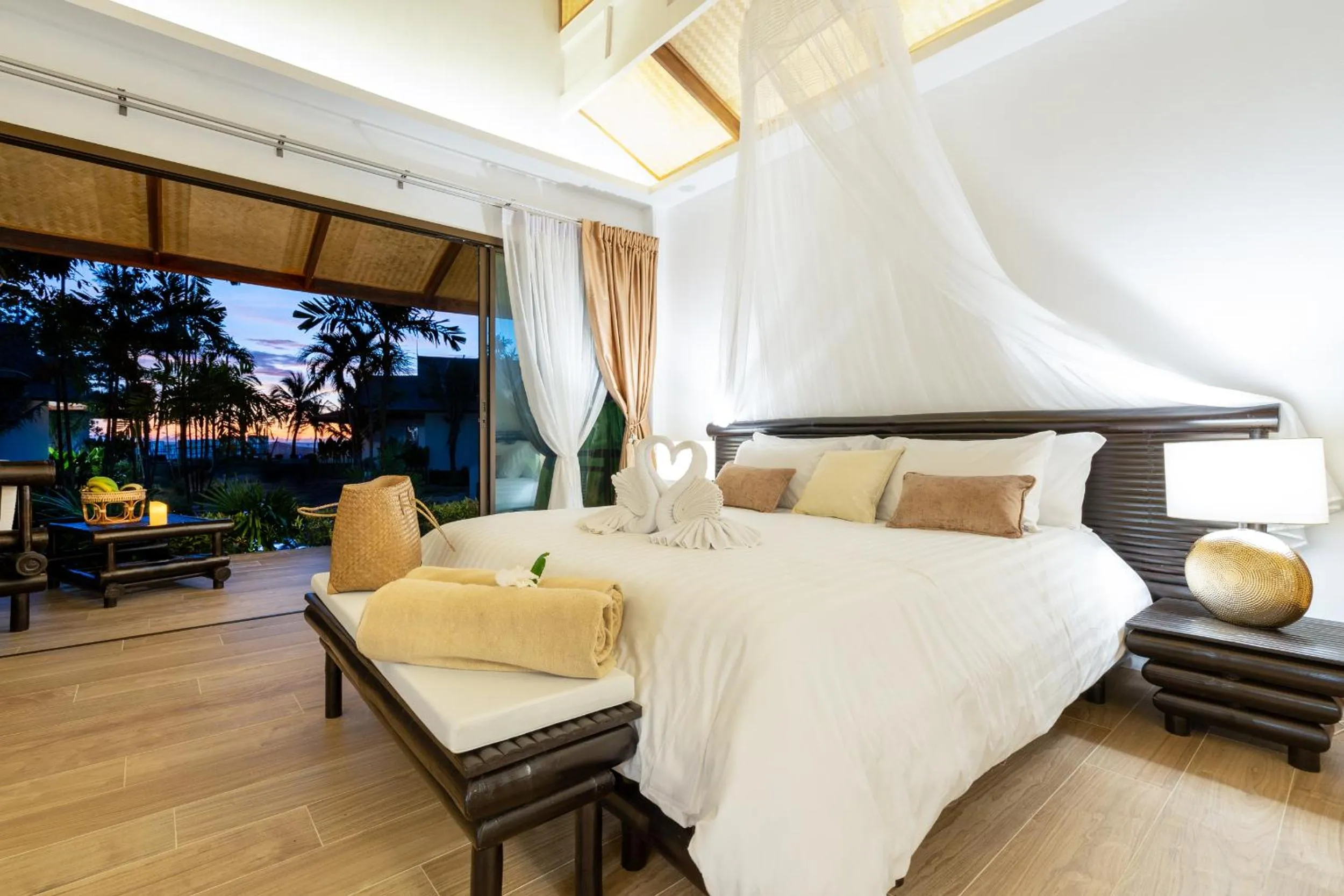 Bedroom, Bed in Lanta Palace Beach Resort & Spa - Adult Only