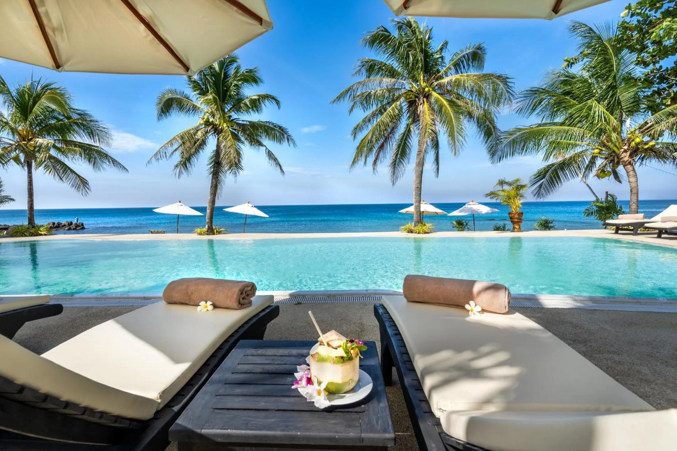 Swimming pool in Lanta Palace Beach Resort & Spa - Adult Only