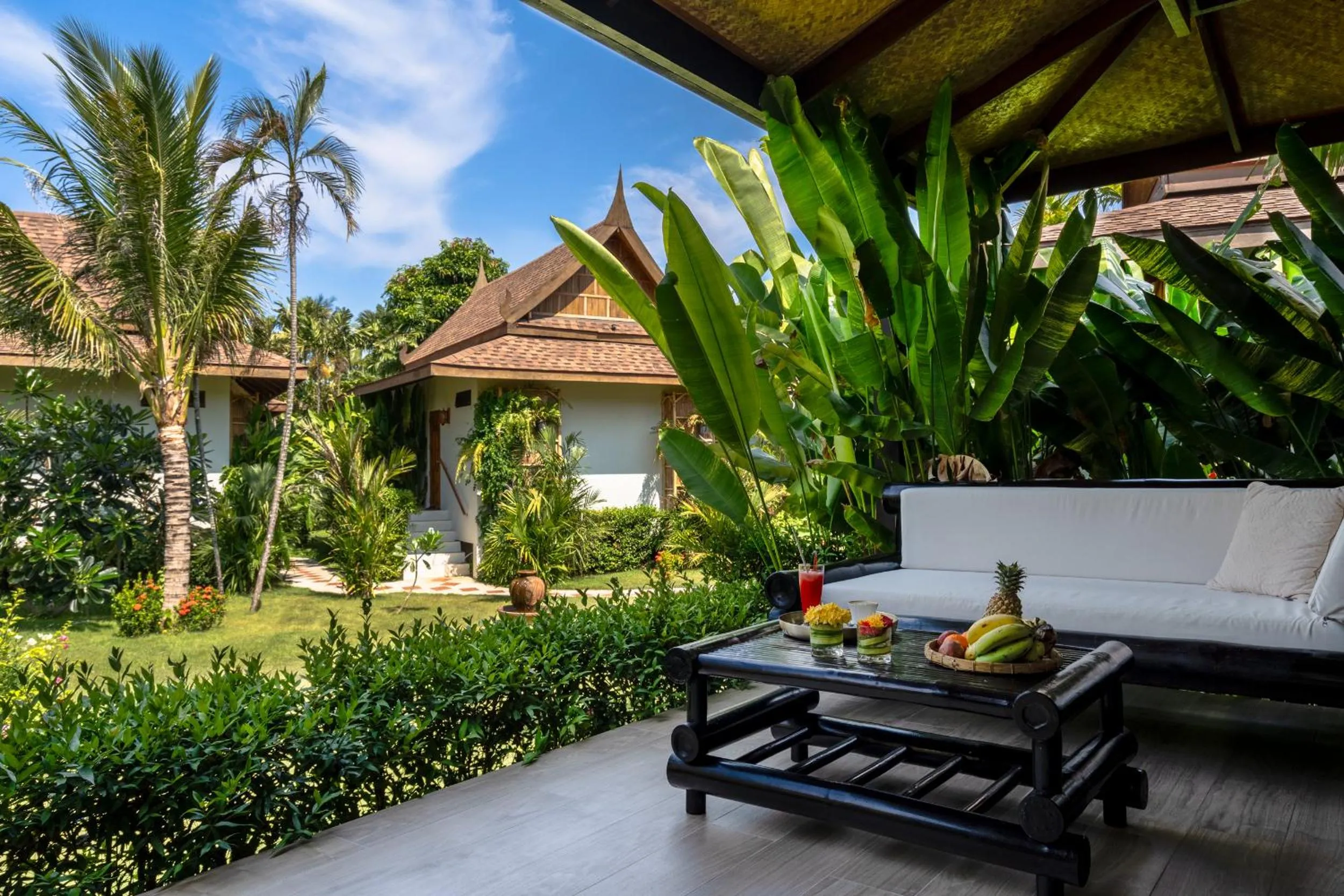 Patio in Lanta Palace Beach Resort & Spa - Adult Only