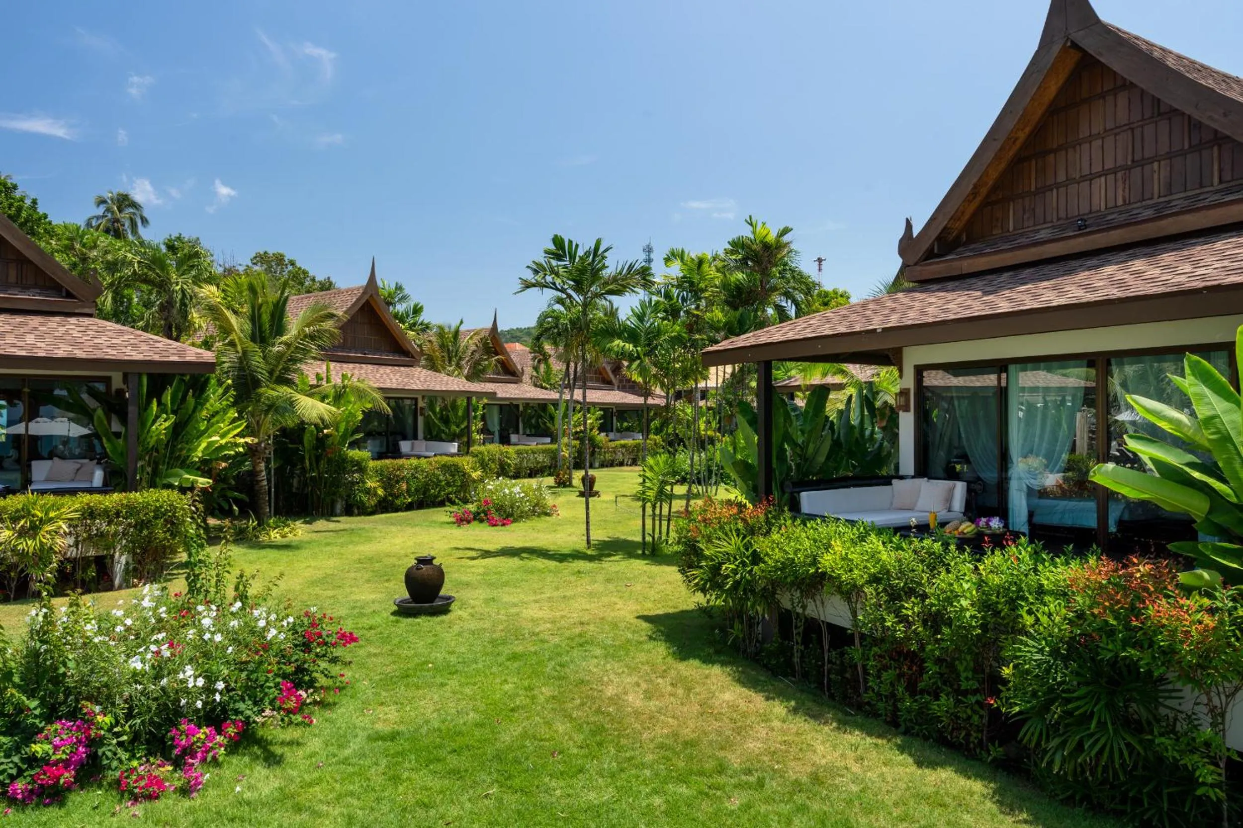 Garden in Lanta Palace Beach Resort & Spa - Adult Only