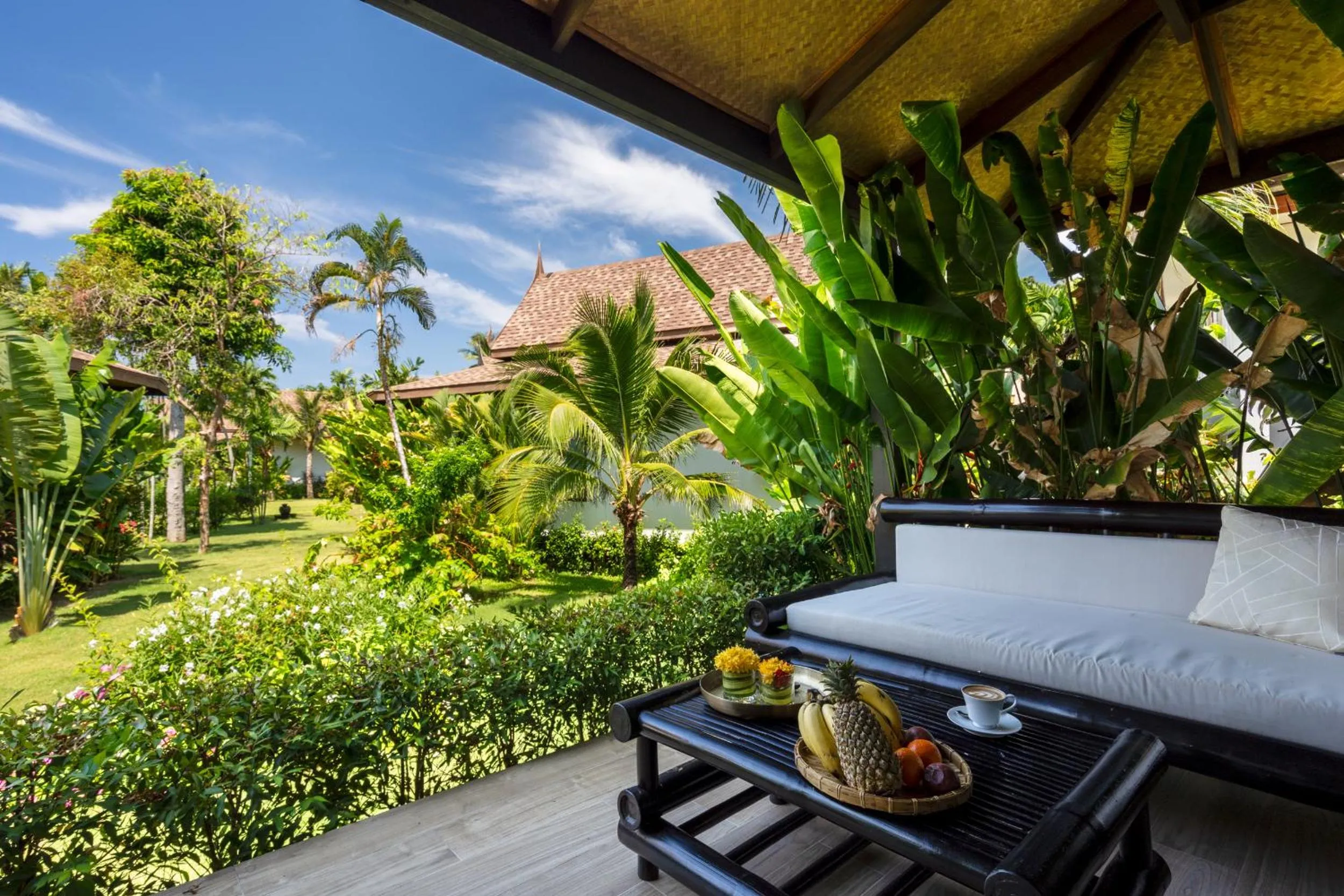 Patio in Lanta Palace Beach Resort & Spa - Adult Only