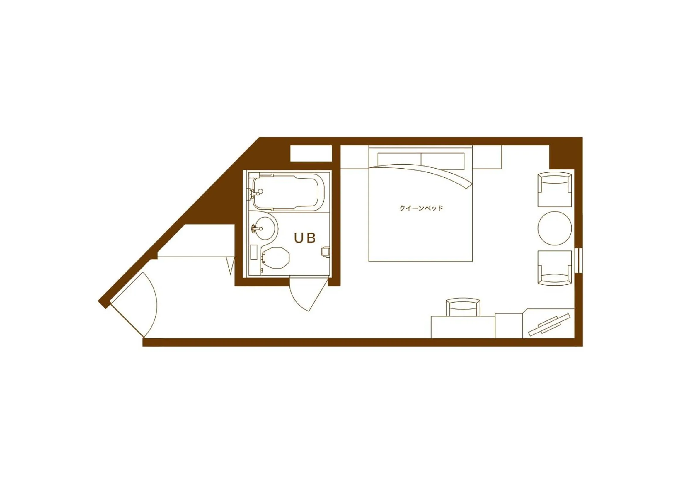 Floor plan in La Jolie Motomachi