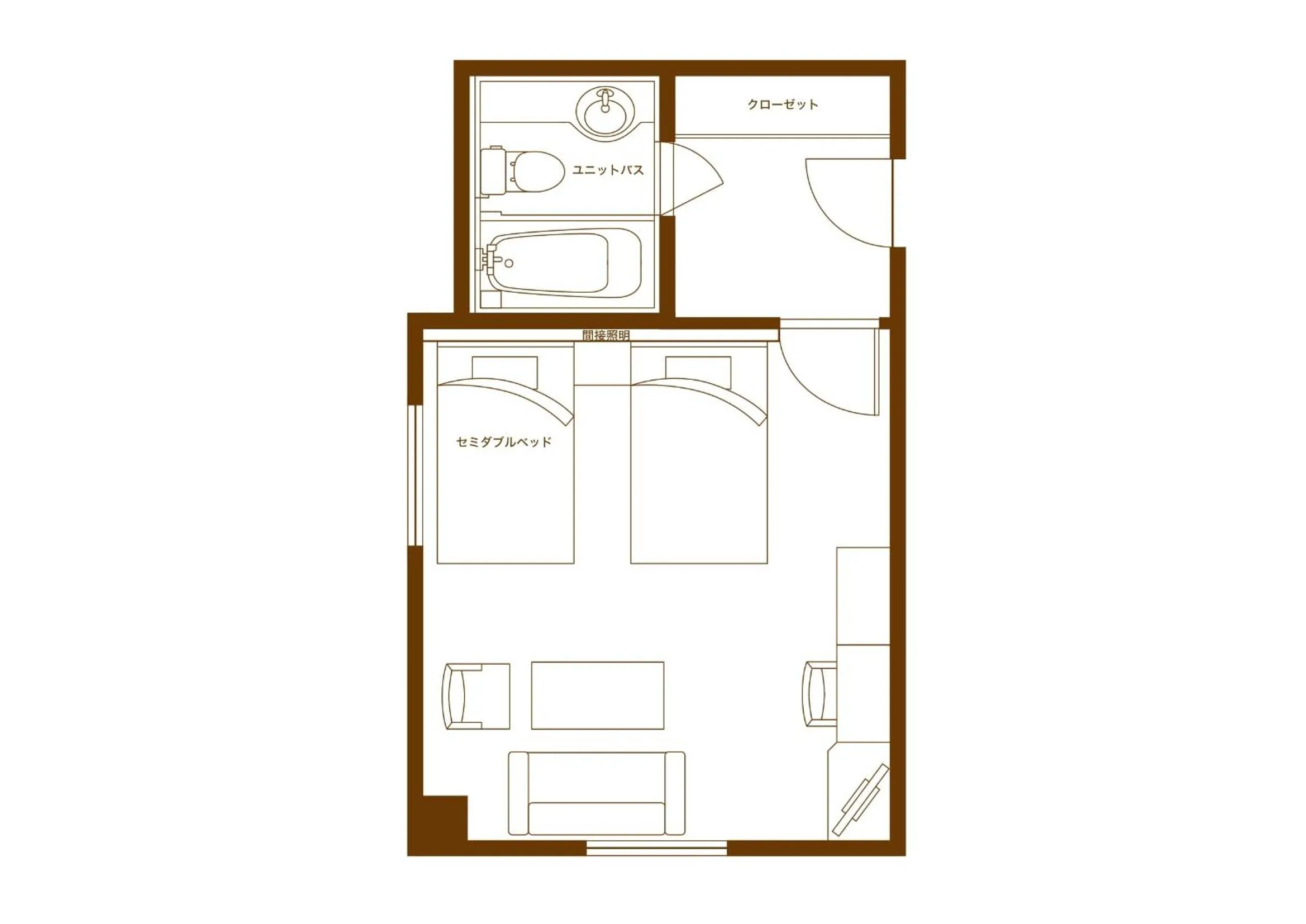 Floor plan in La Jolie Motomachi