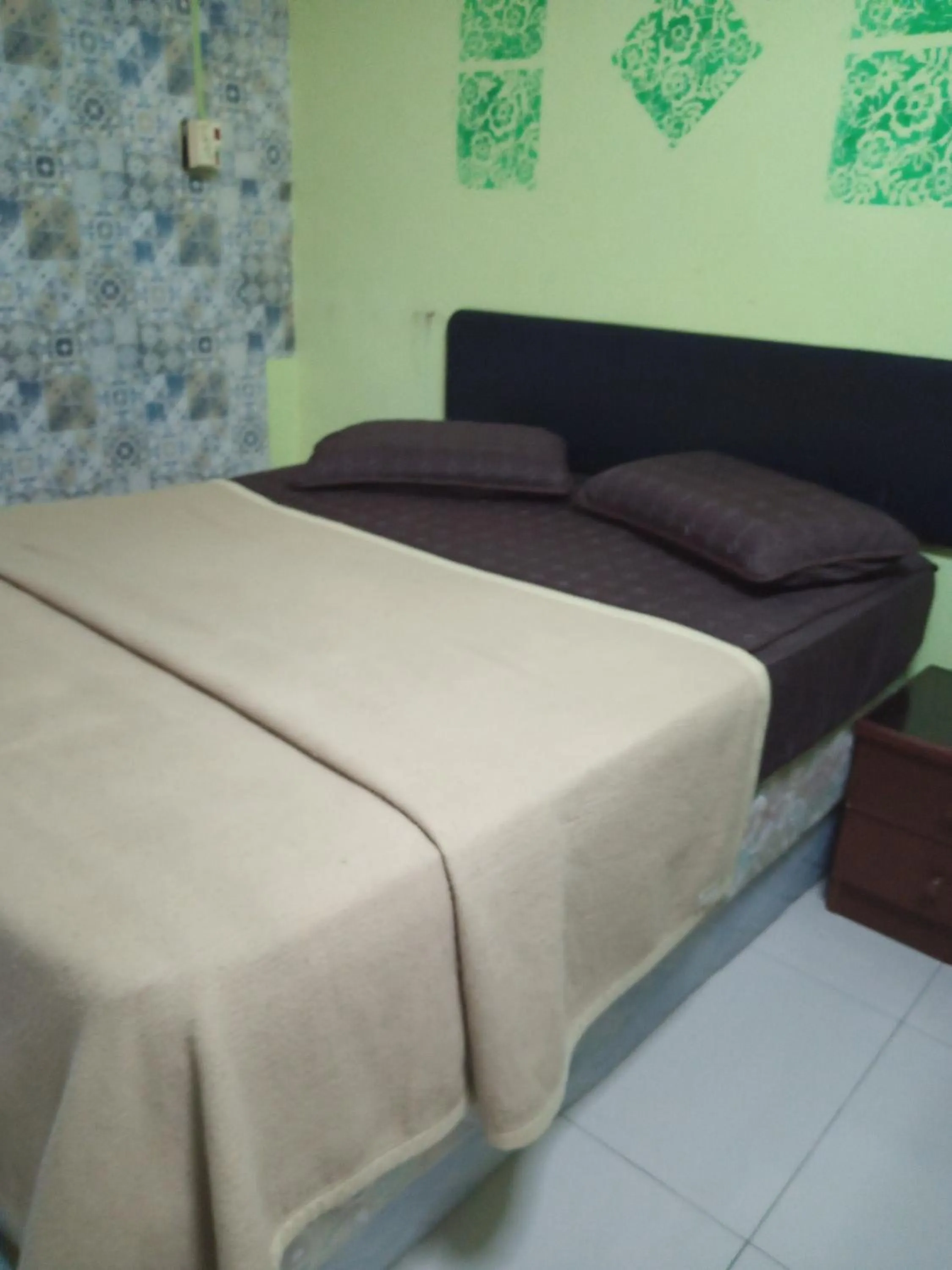 Bedroom, Bed in Apartment santai Marina