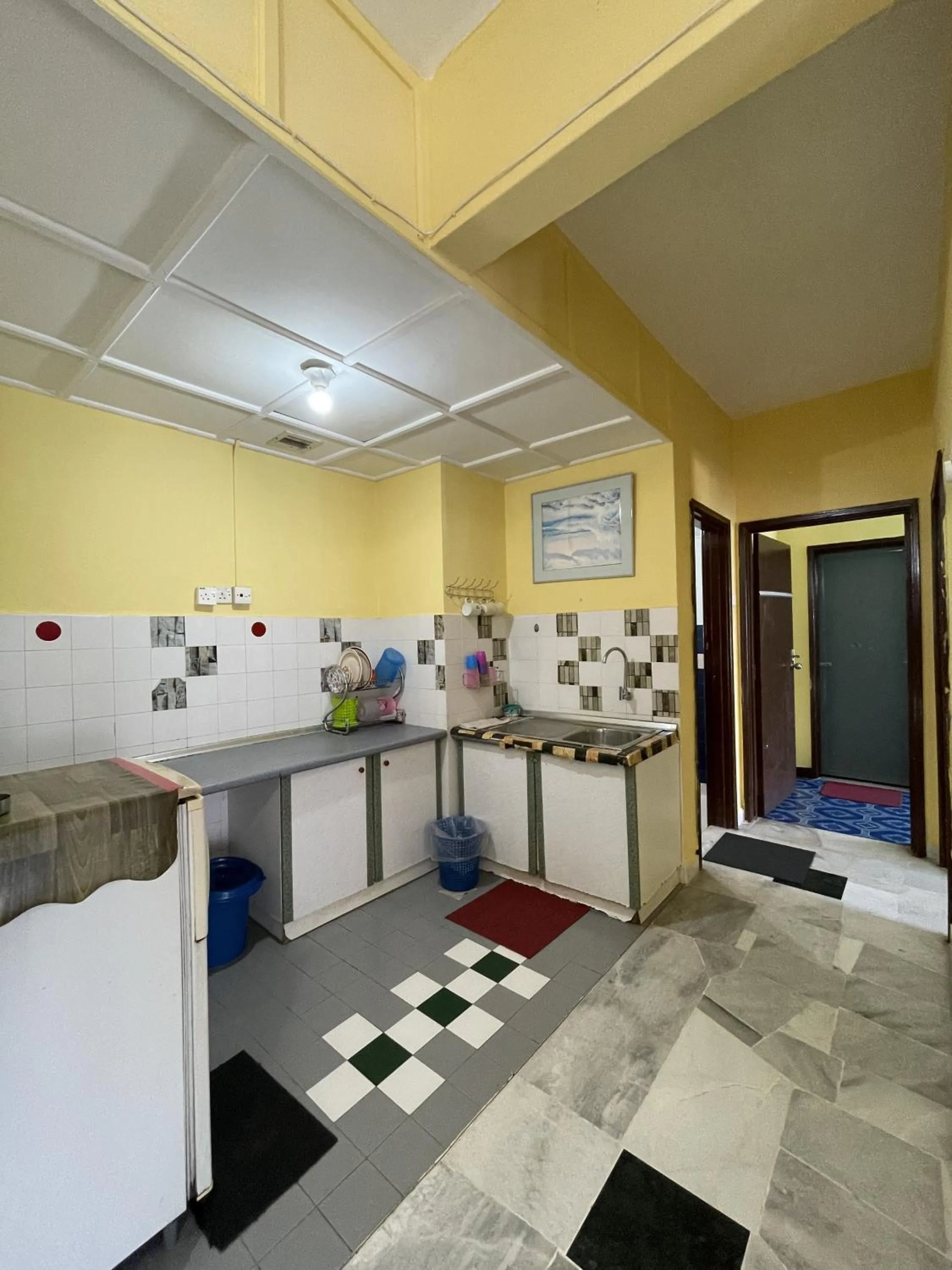 Communal kitchen in Apartment santai Marina