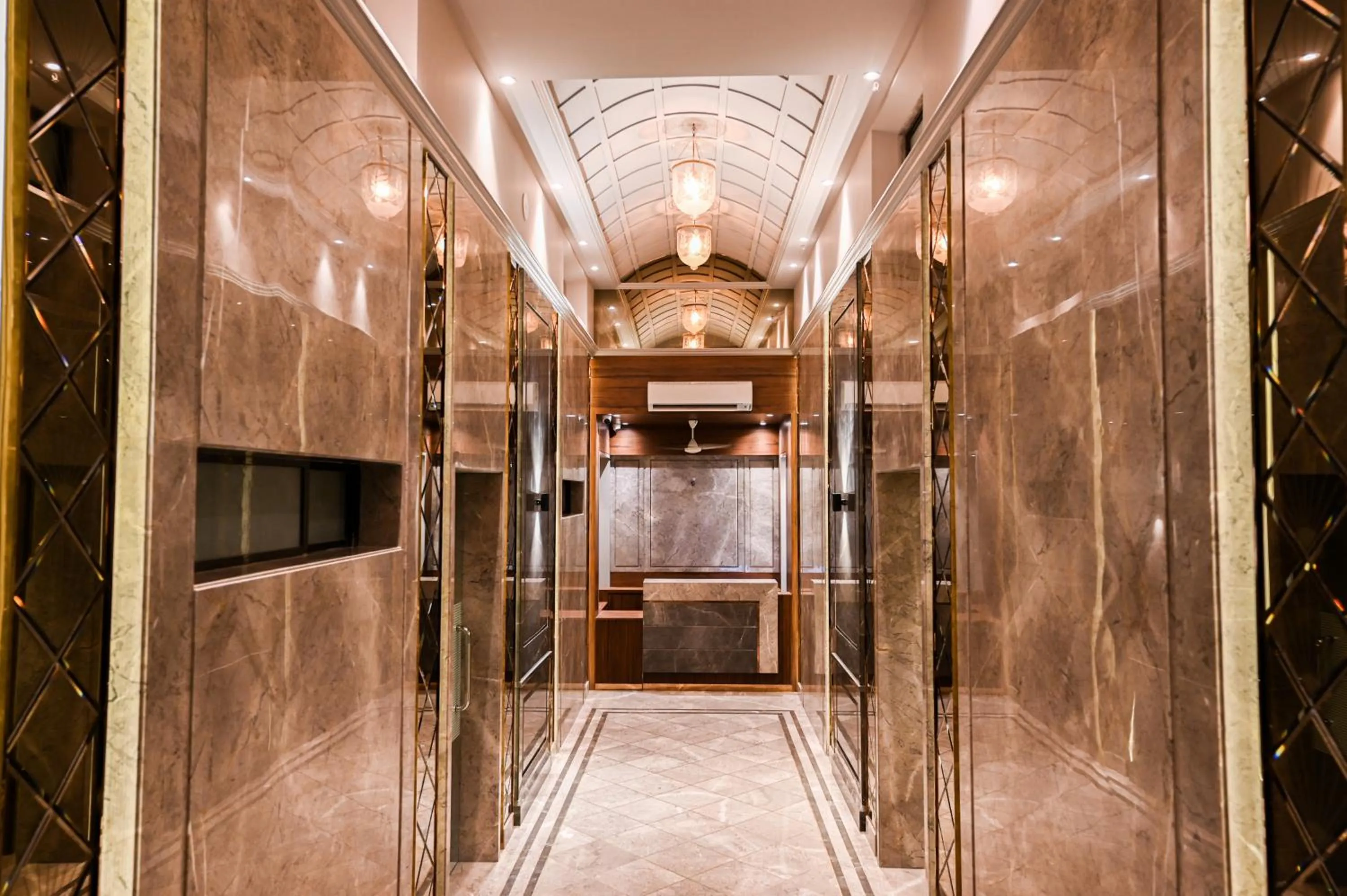 Lobby or reception in Suvidha Suites