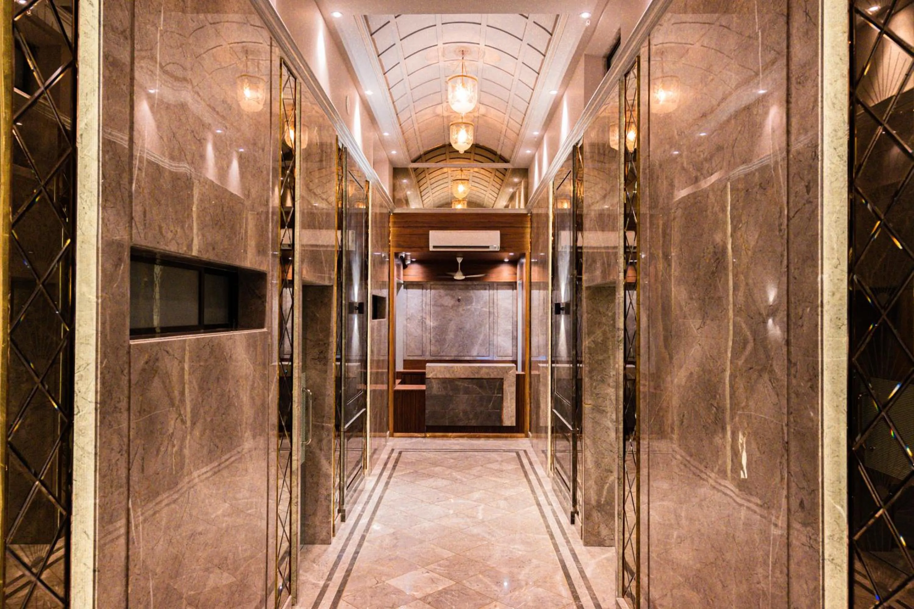 Lobby or reception in Suvidha Suites