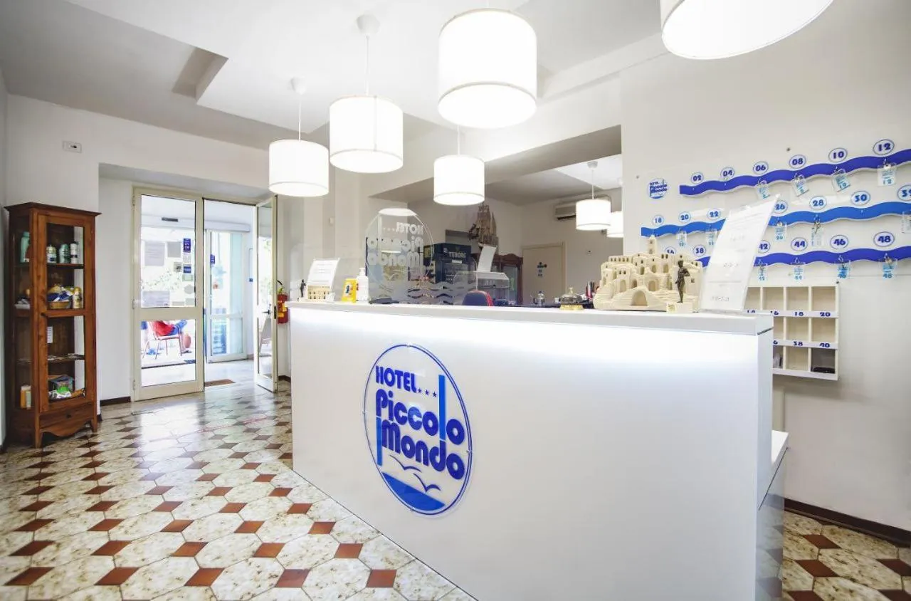 Lobby or reception in Hotel Piccolo Mondo
