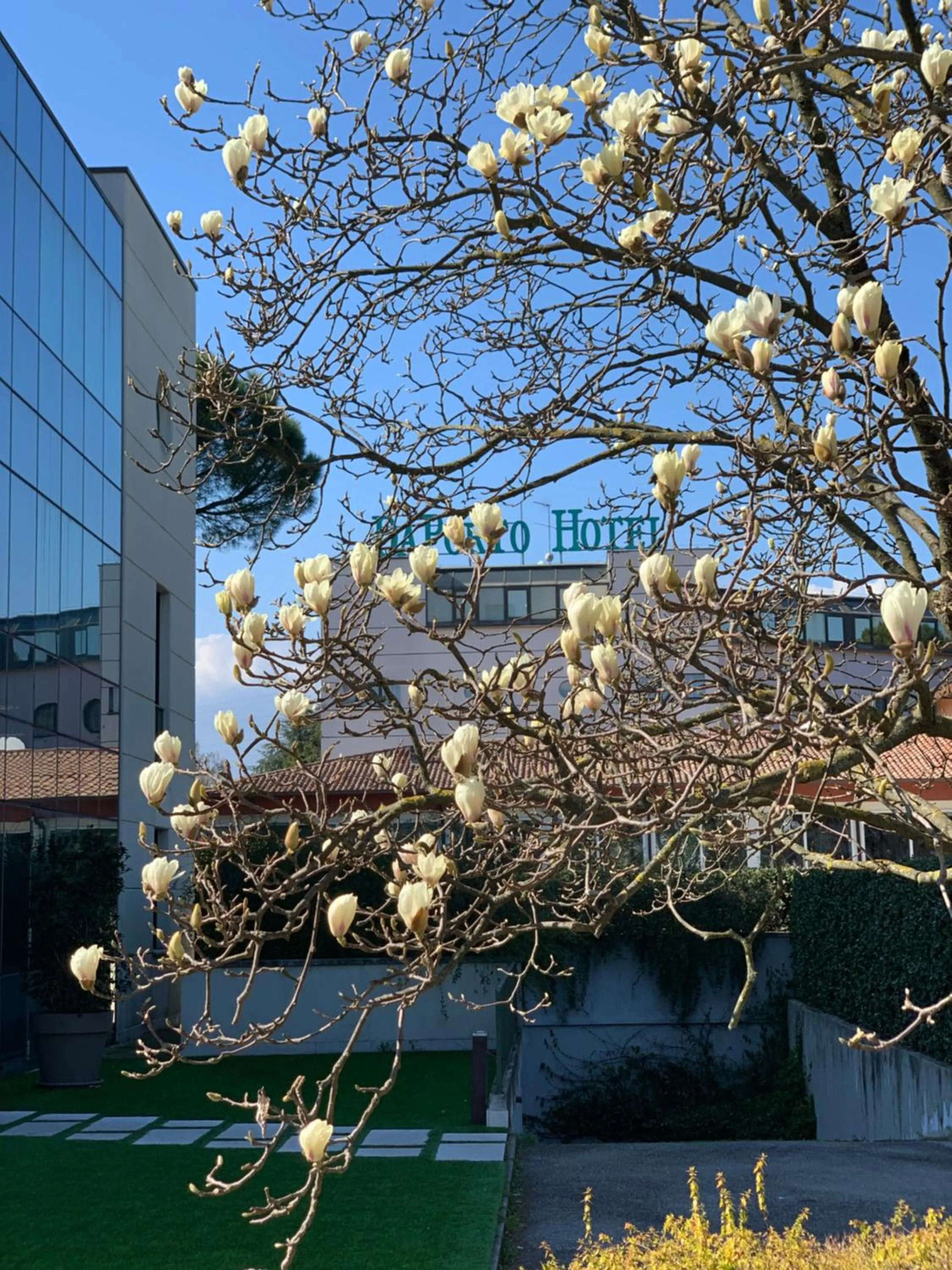 Property building in Hotel Da Porto