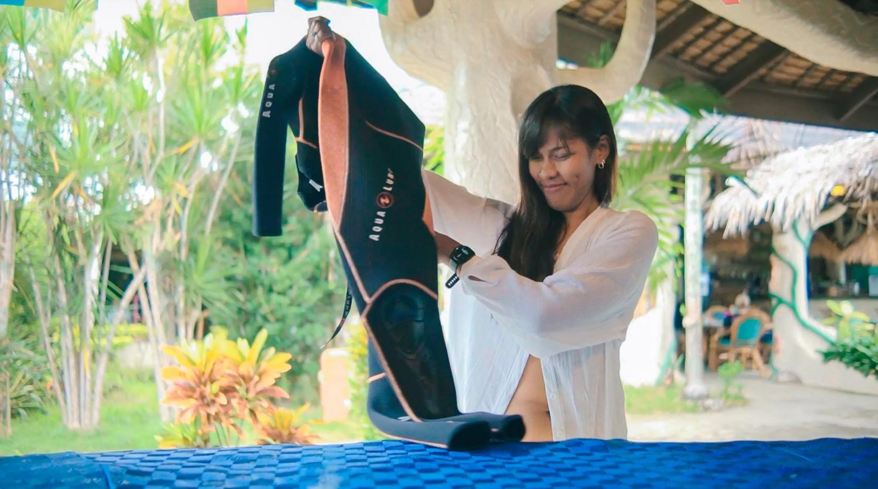 People in Garden of Eden Dive Resort