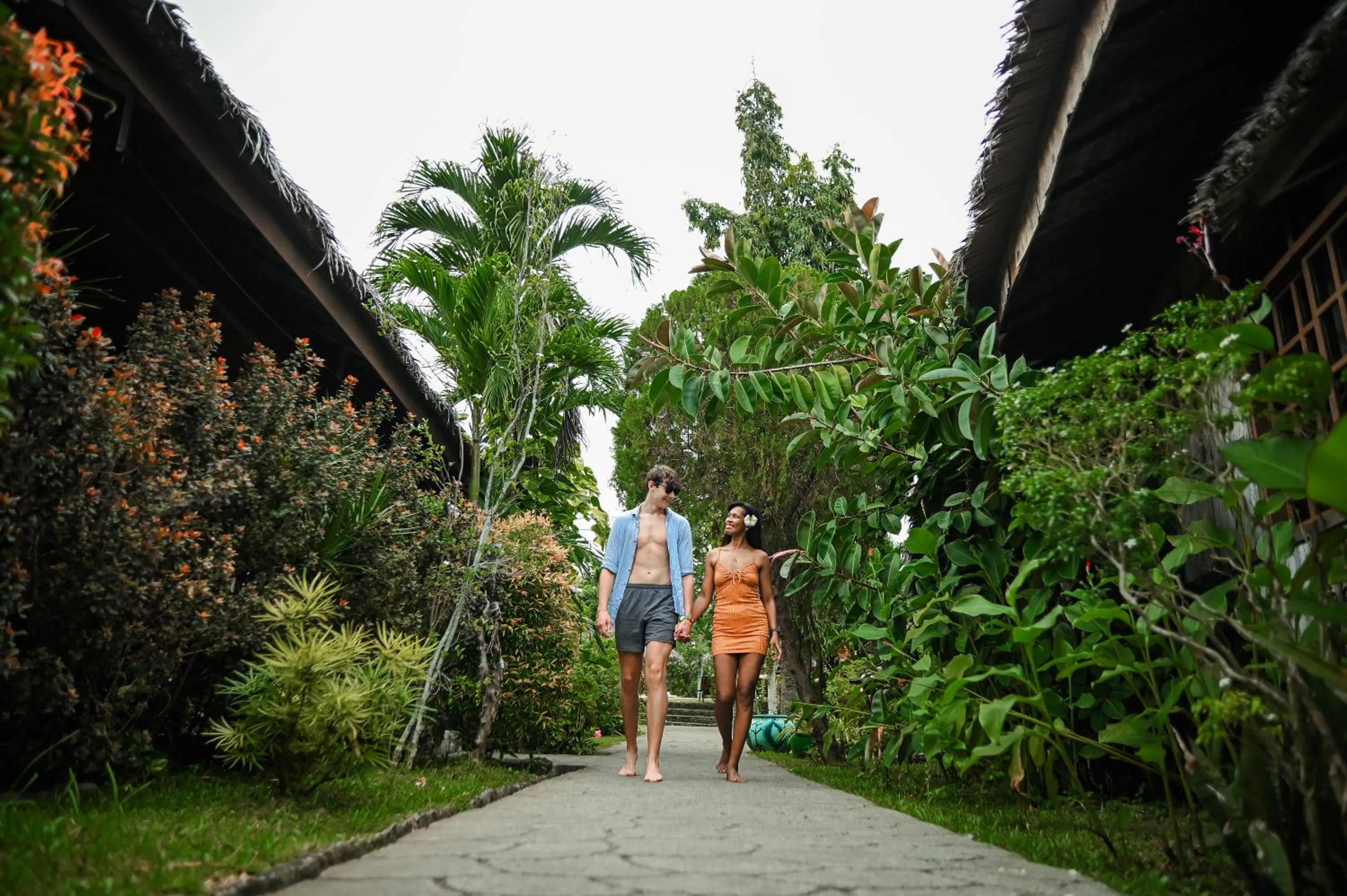 Natural landscape in Garden of Eden Dive Resort