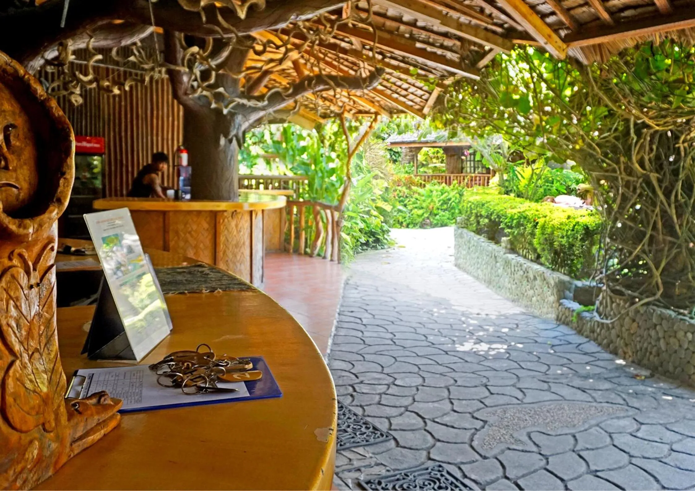 Lobby or reception in Garden of Eden Dive Resort