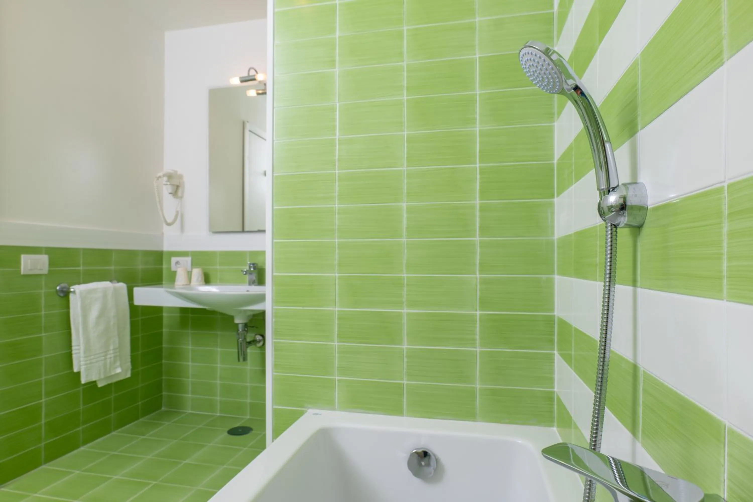 Bathroom in Grand Hotel Vesuvio