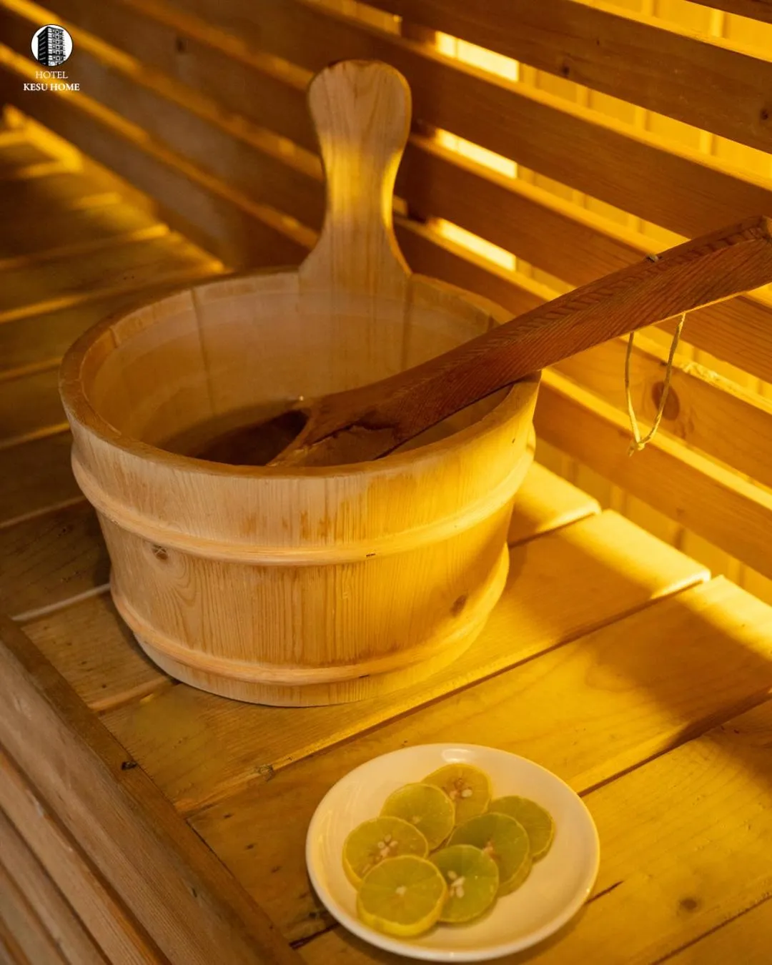 Sauna in Hotel Kesu Home