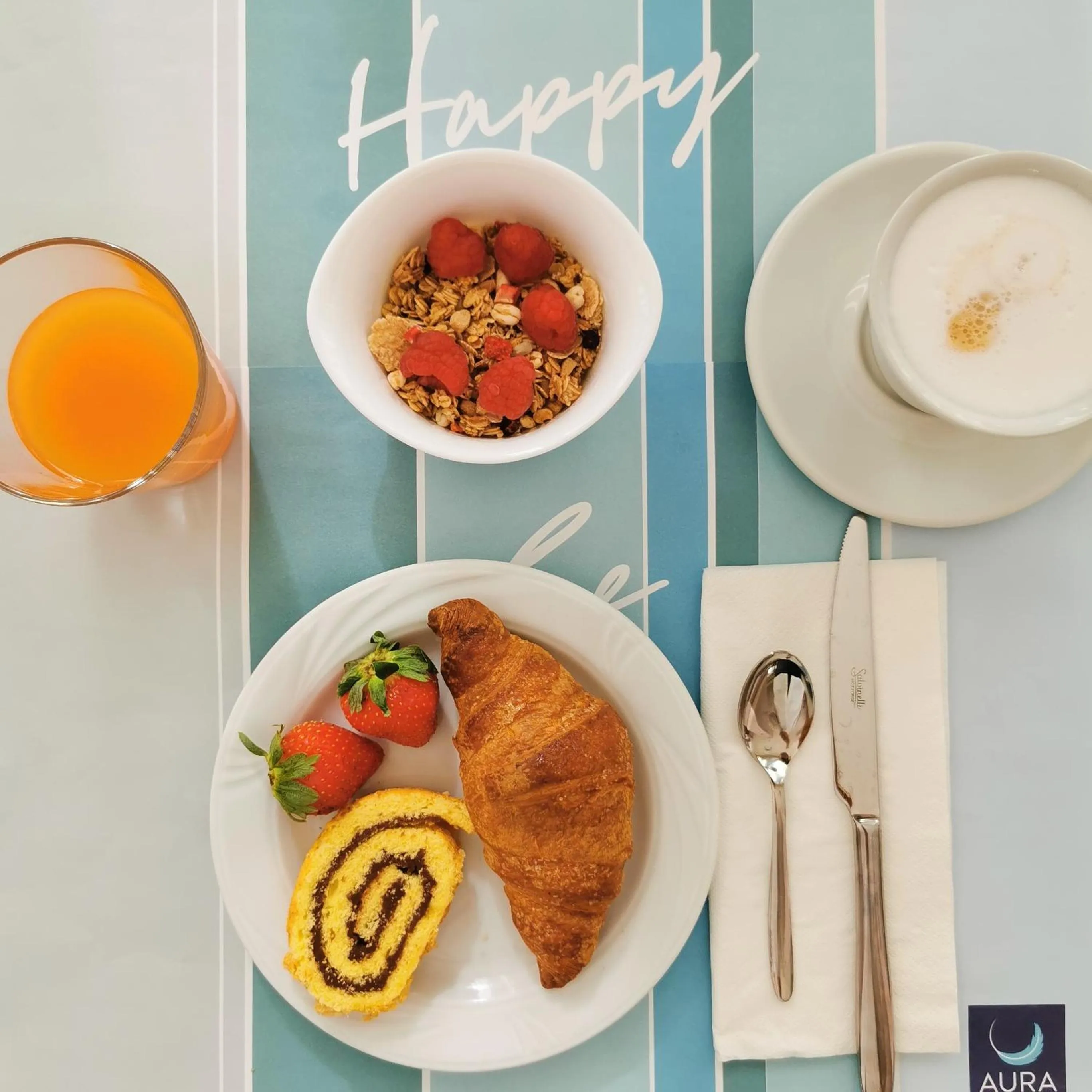 Food in Aura Living Hotel