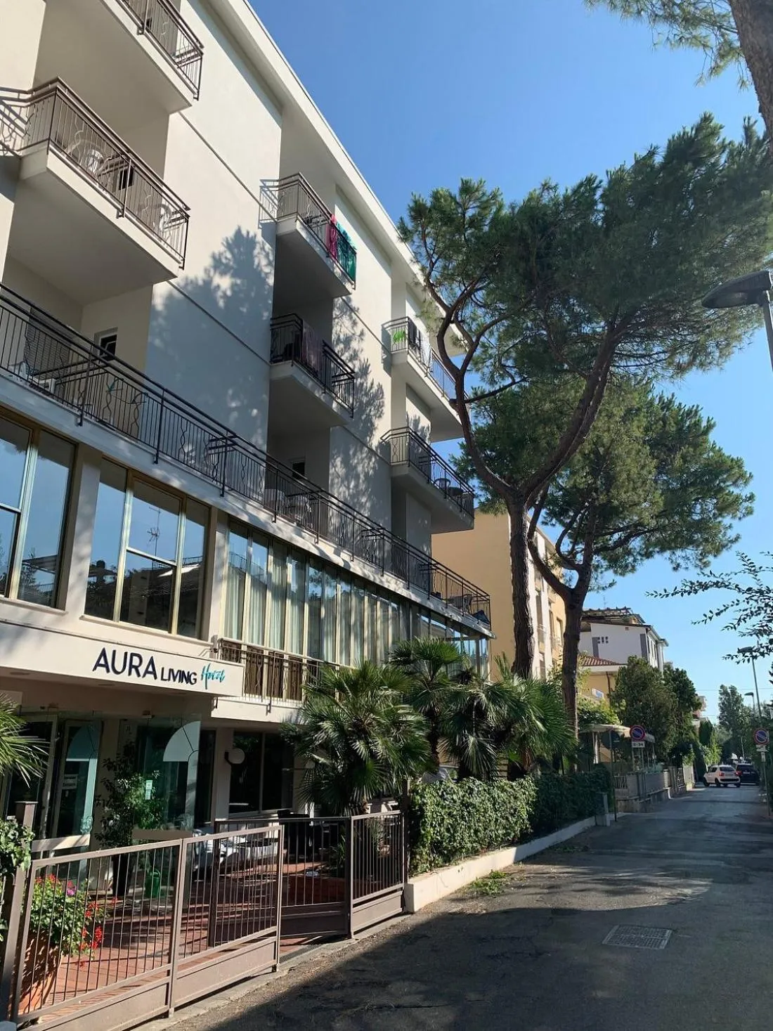 Property building in Aura Living Hotel