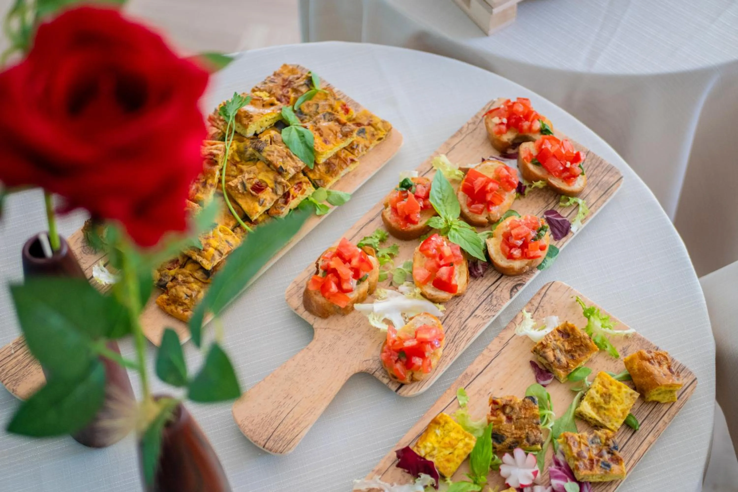 Food in Aura Living Hotel