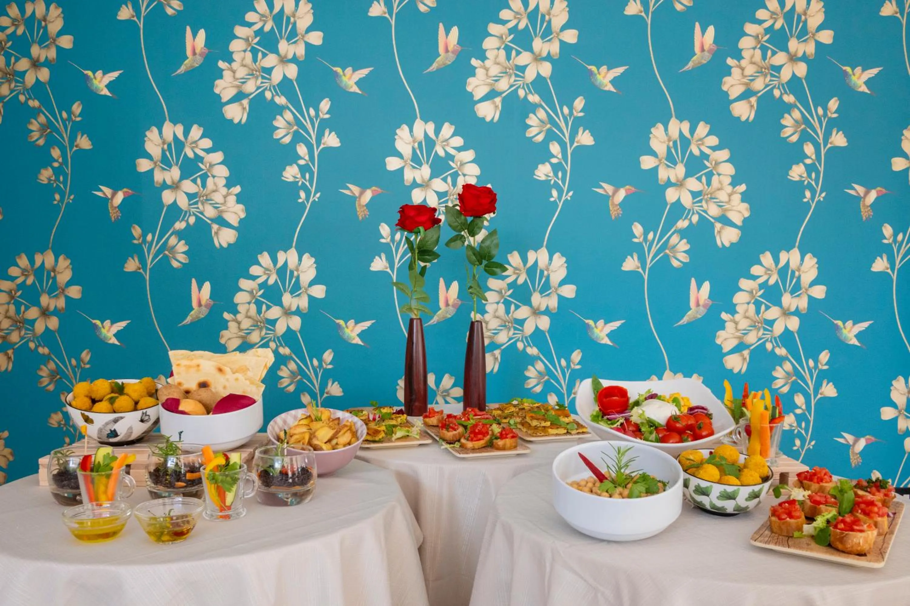 Food in Aura Living Hotel