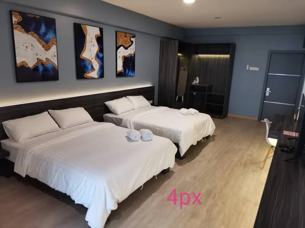 Bed in HOTEL SENTOSA KOTA BHARU Kelantan