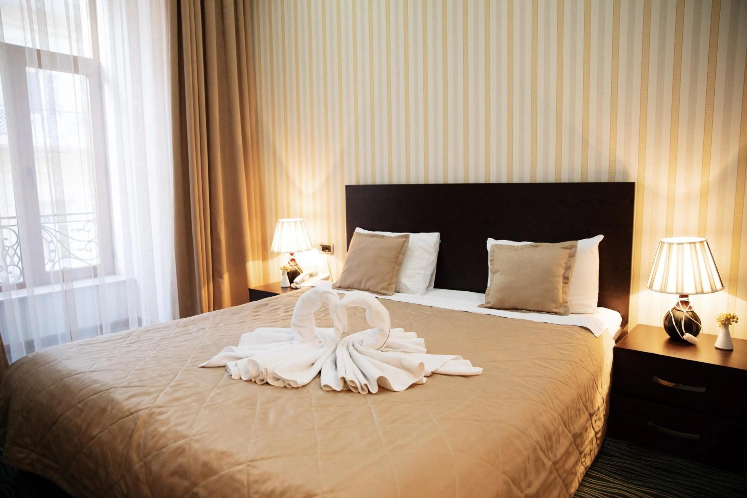 Bedroom, Bed in Austin Hotel Baku