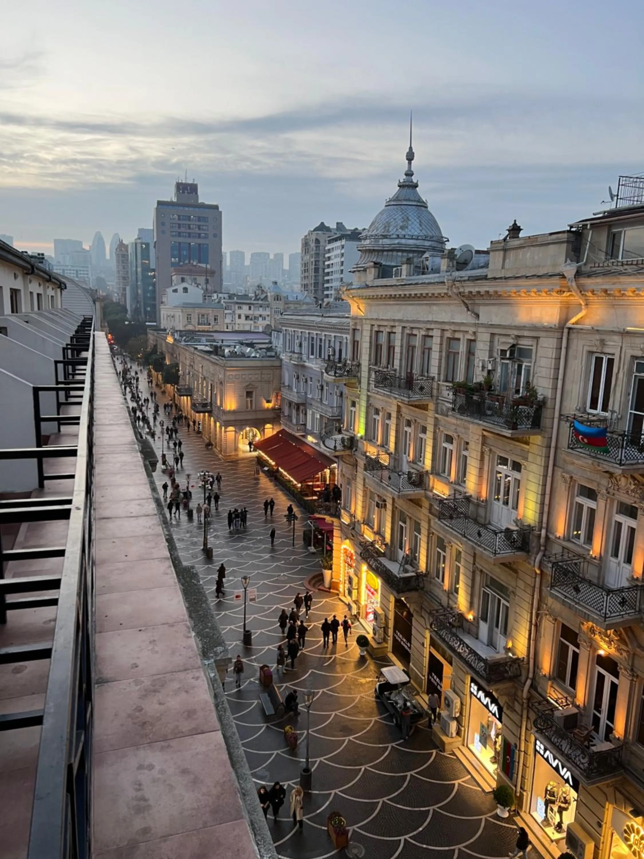 City view in Austin Hotel Baku