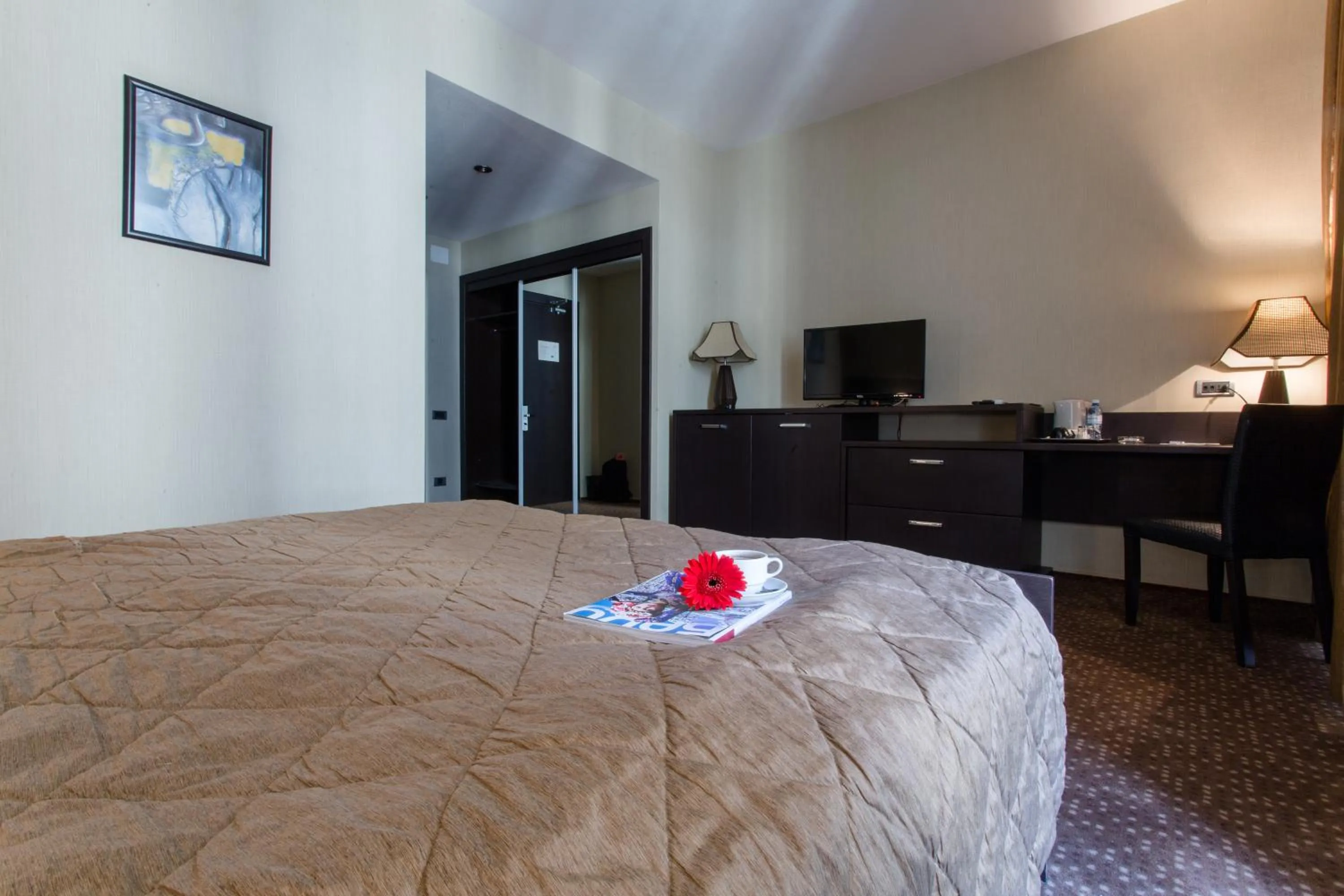 Bedroom, Bed in Austin Hotel Baku