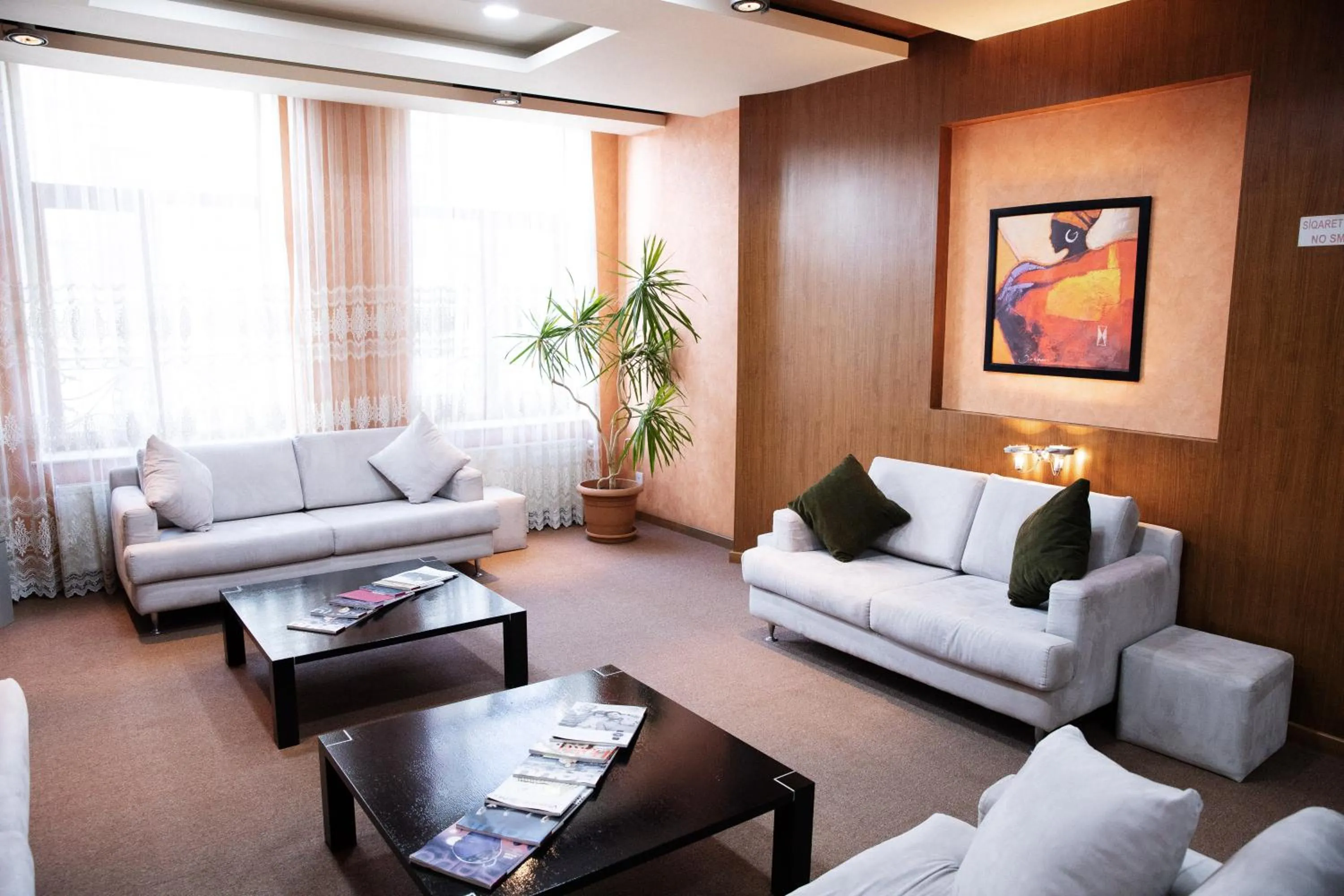 Lobby or reception in Austin Hotel Baku