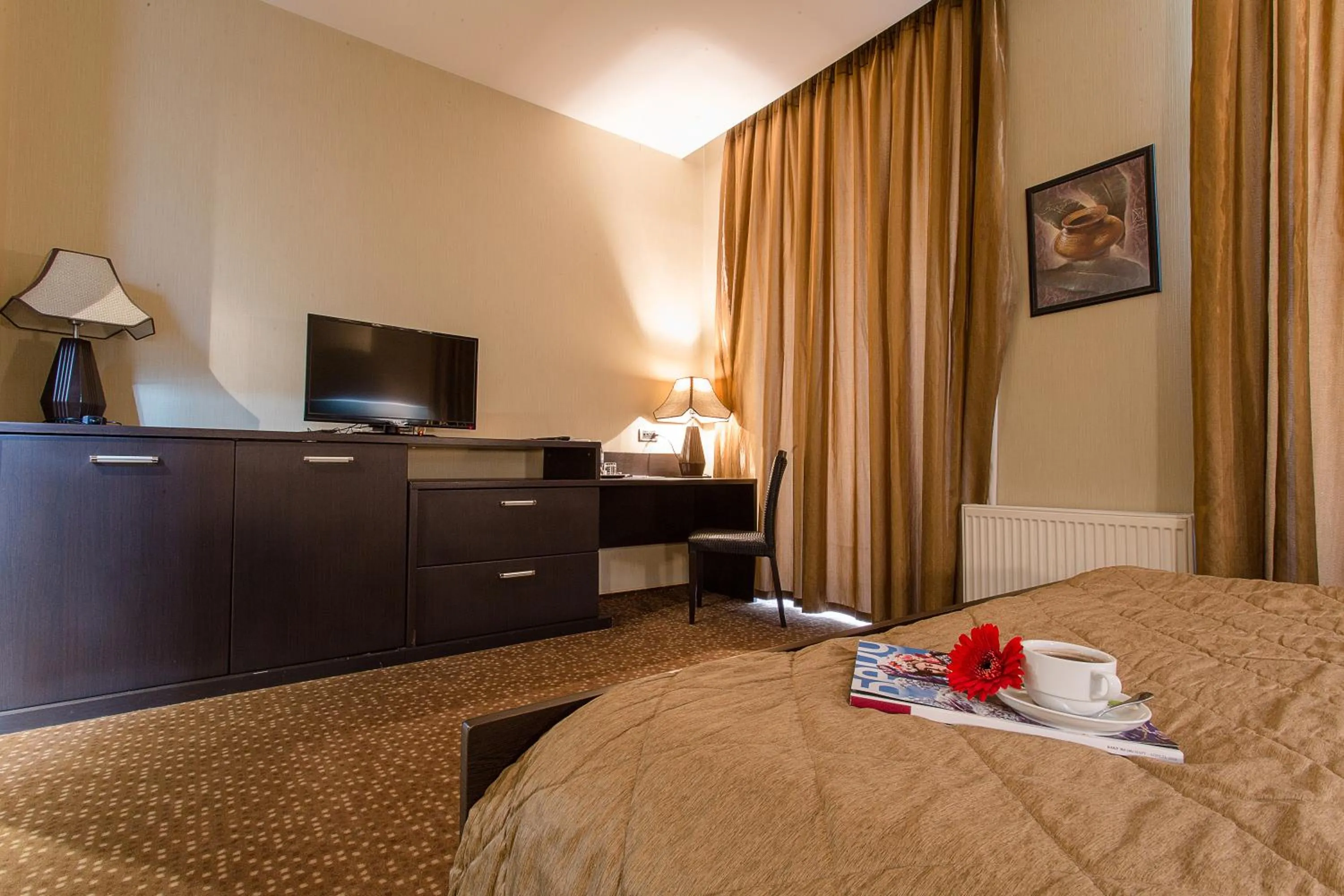 Bedroom, Bed in Austin Hotel Baku