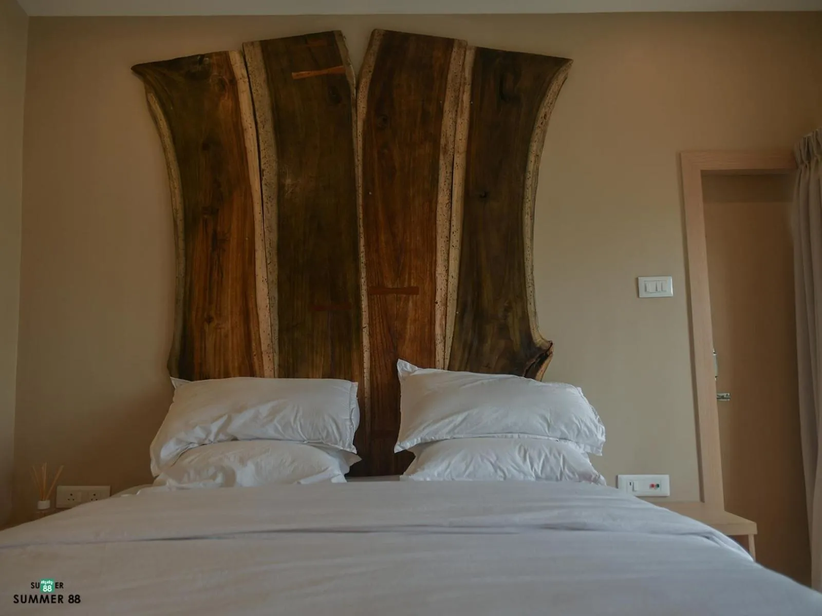 Bedroom, Bed in Genesis villa