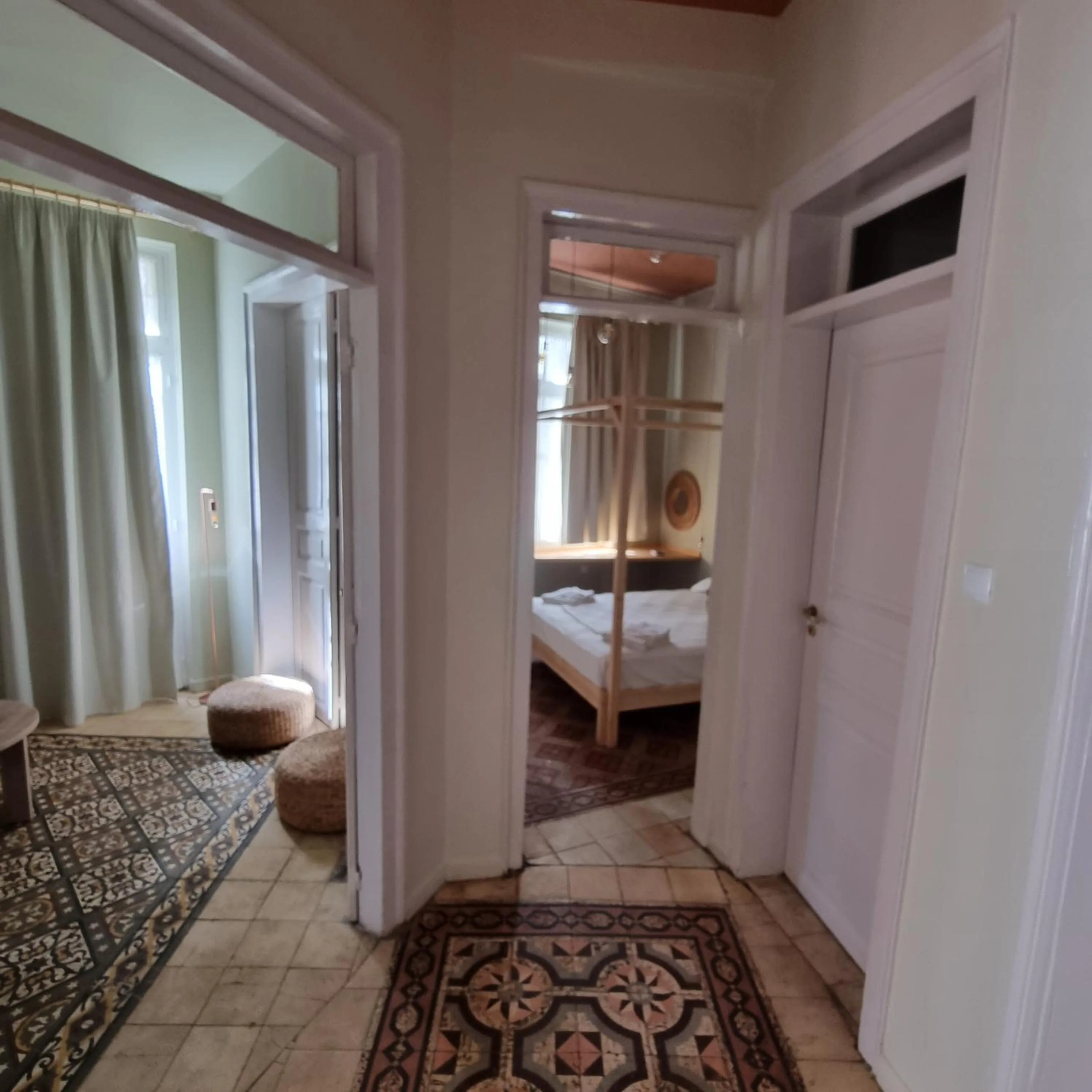 Photo of the whole room, Bed in athensvintage