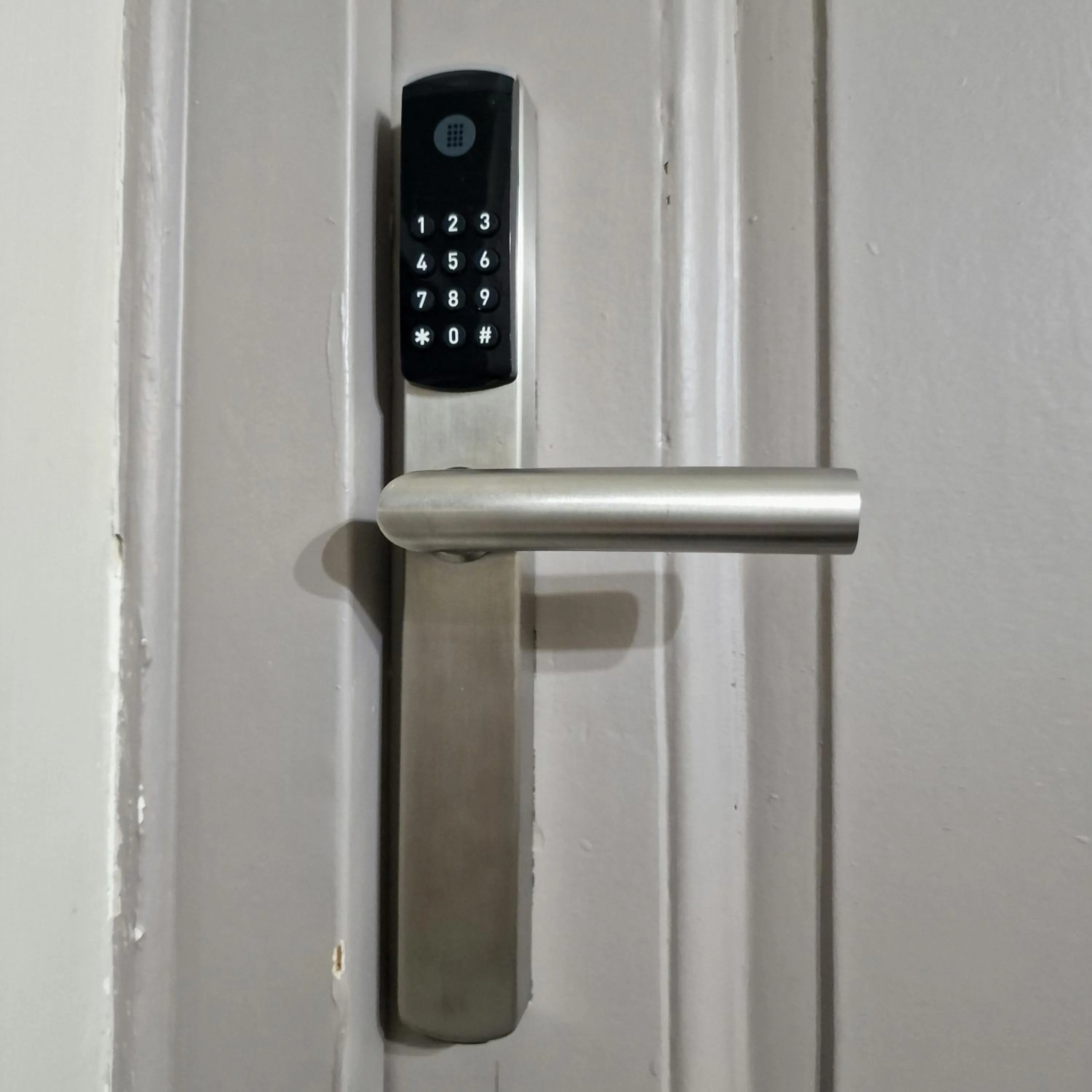 Facade/entrance in athensvintage