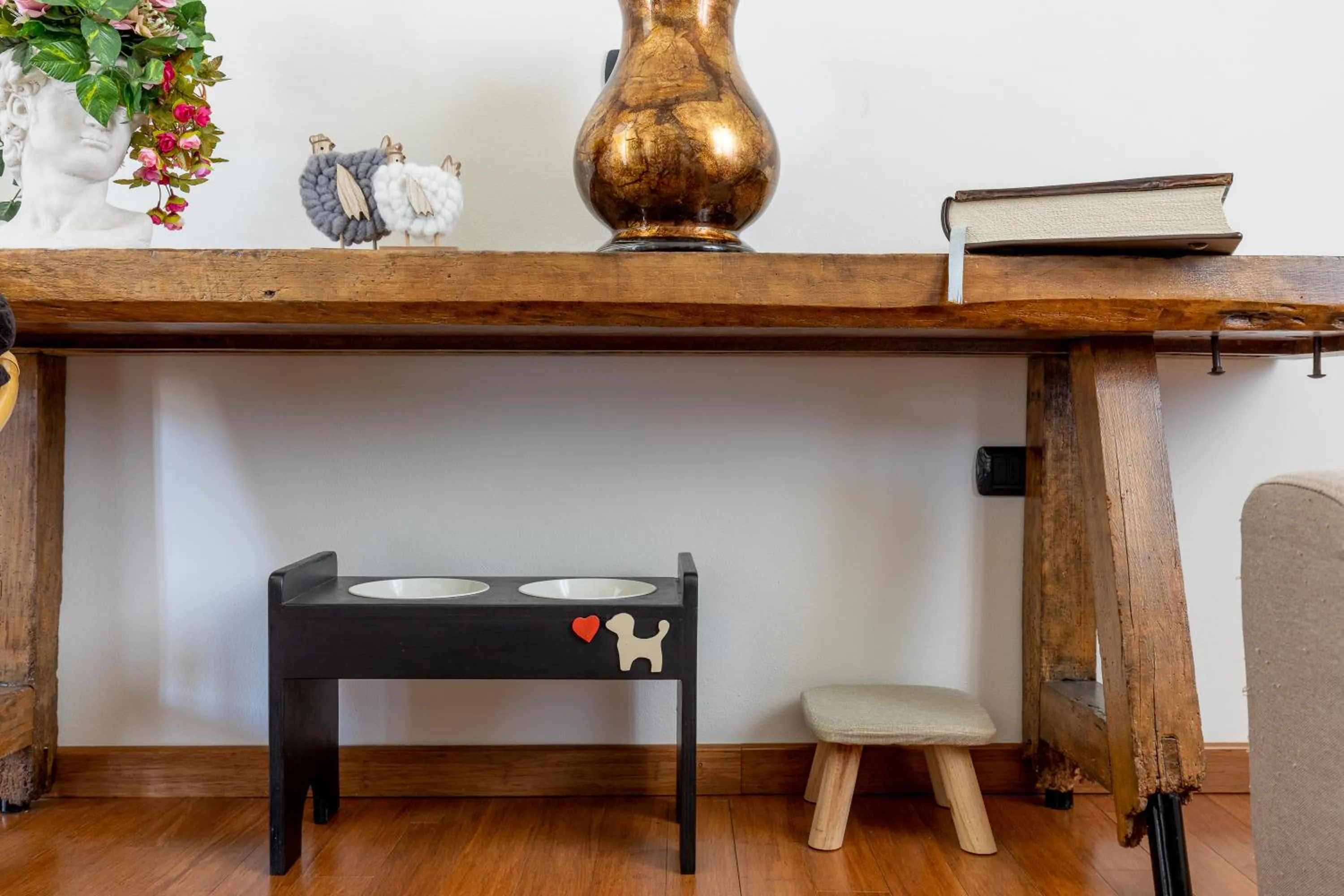 Decorative detail in B&B Il Ramaiolo