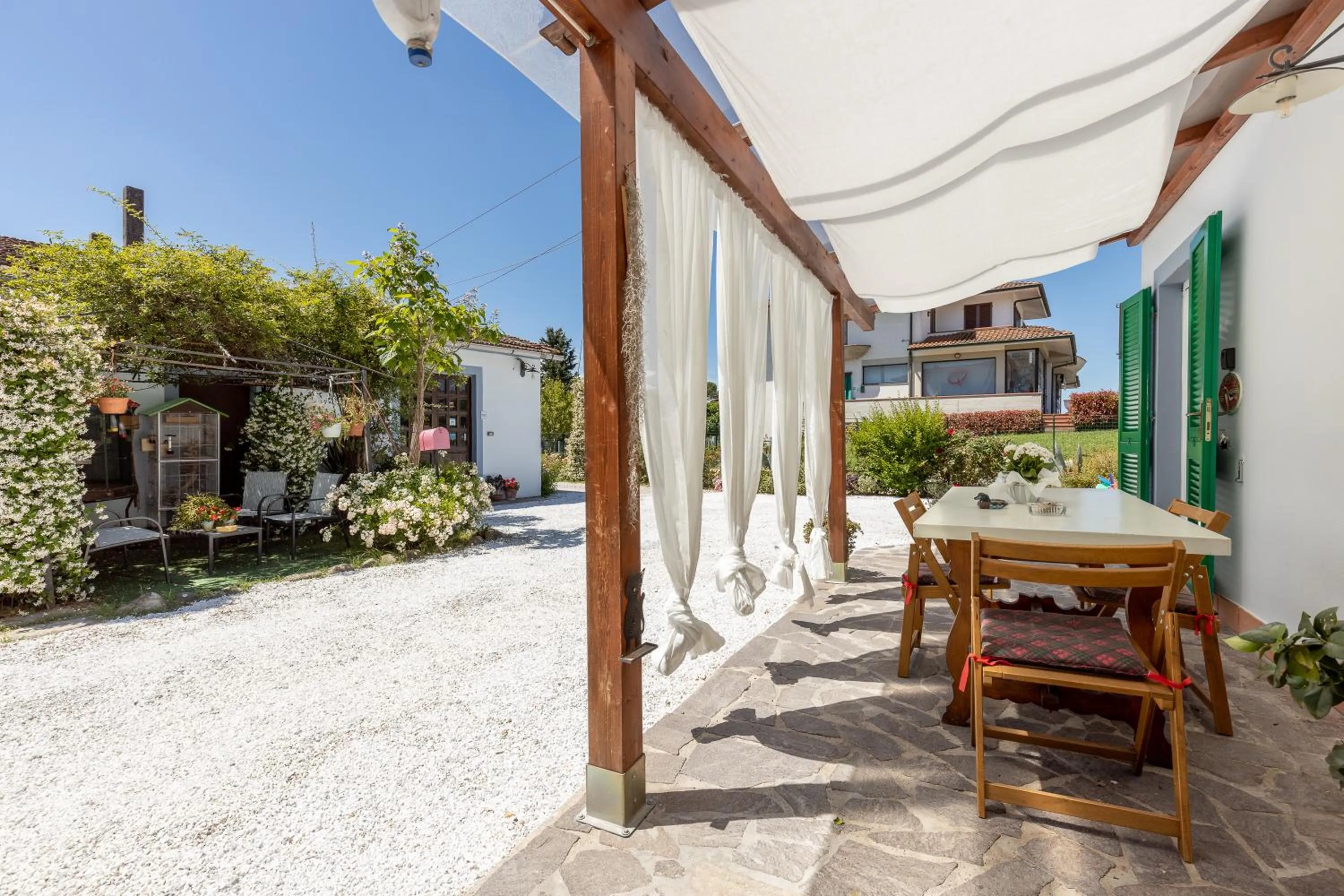 Patio in B&B Il Ramaiolo