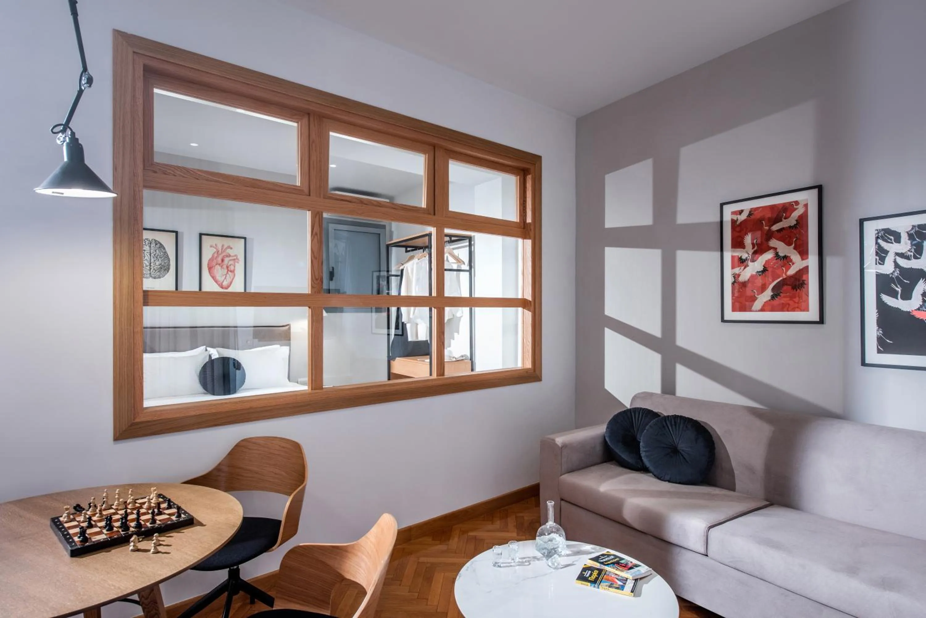 Living room in Kipos Boutique Suites