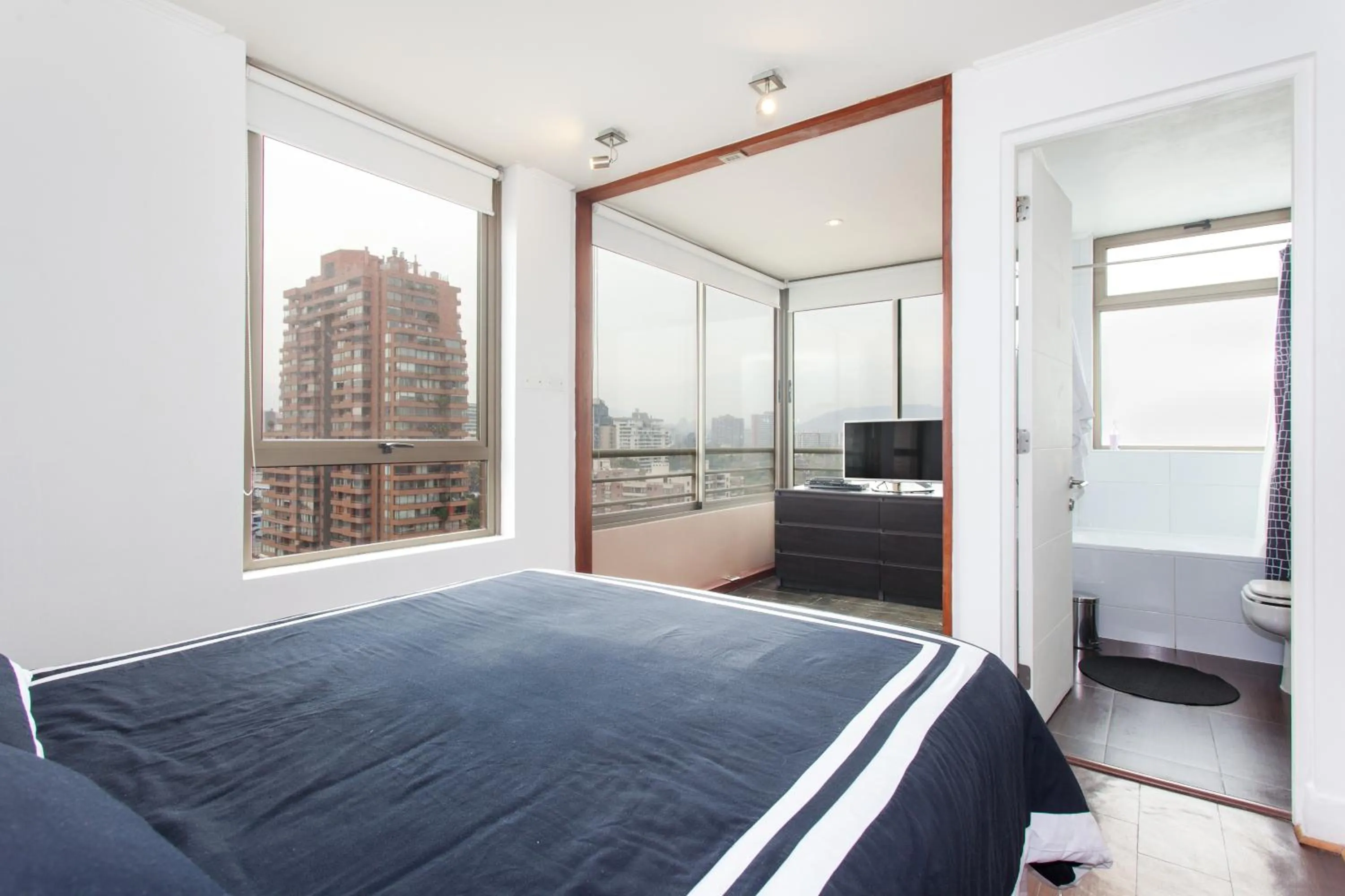 Bedroom, Bed in myLUXAPART Las Condes