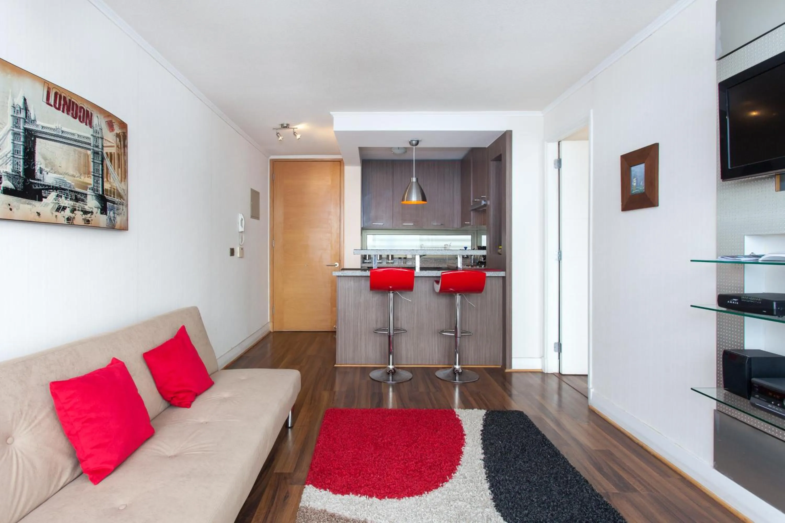 Dining area in myLUXAPART Las Condes