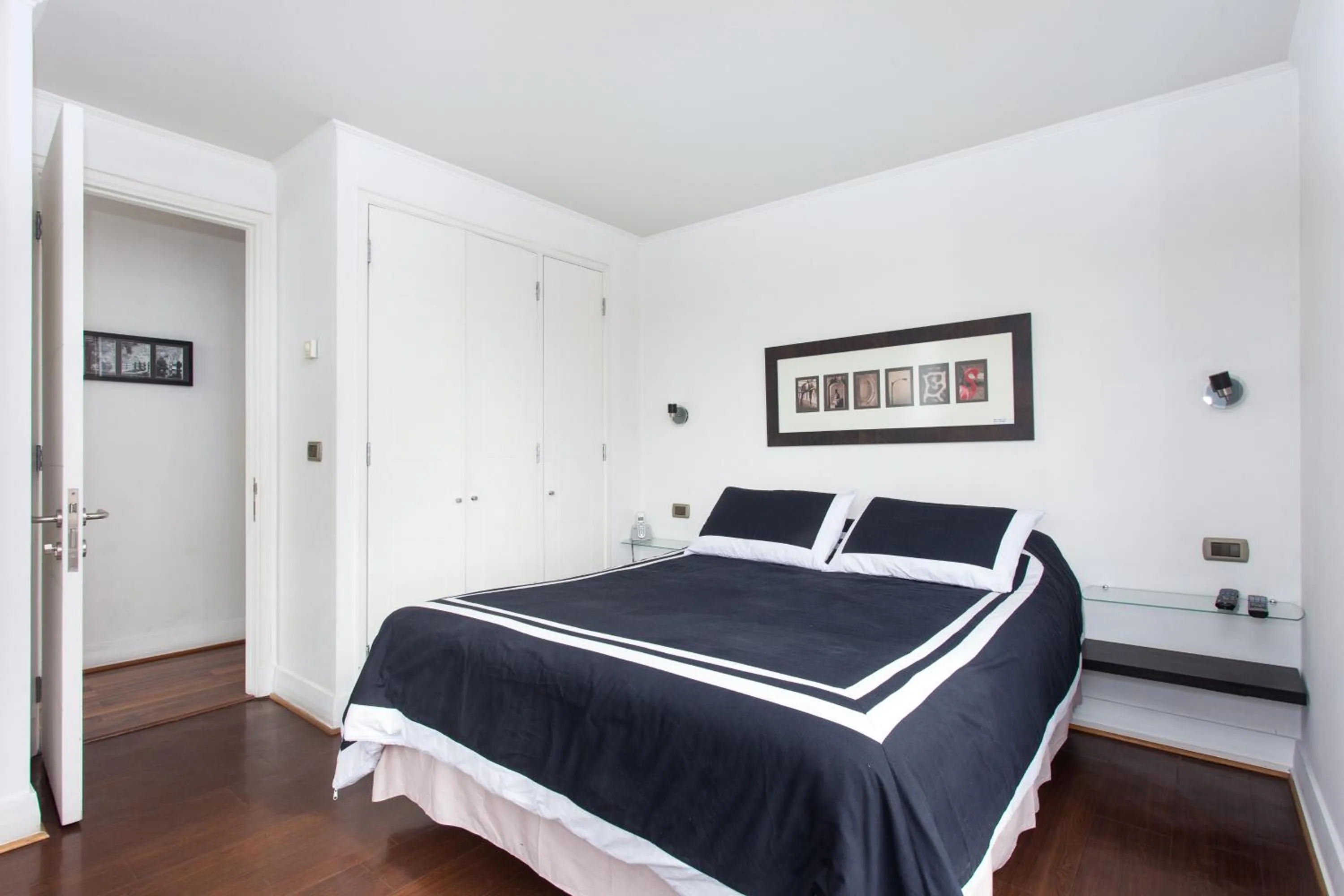 Bedroom, Bed in myLUXAPART Las Condes