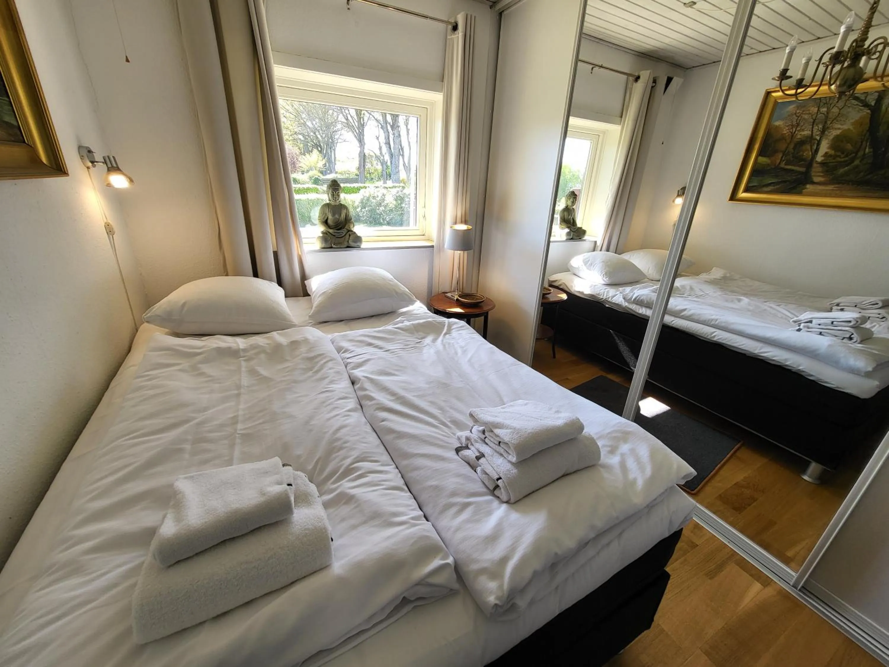 Bed in Kollund Cottage